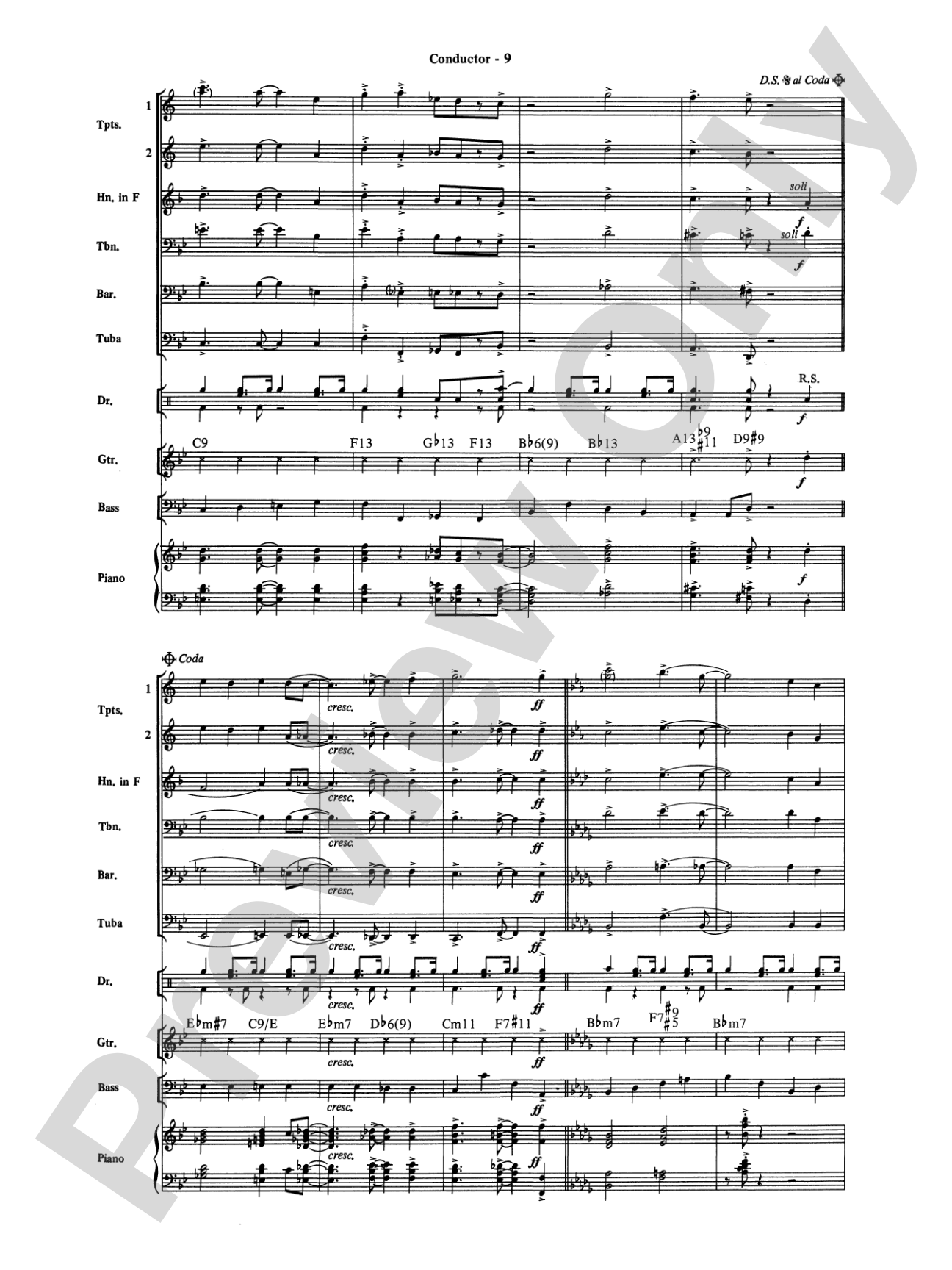 It Don't Mean a Thing (If It Ain't Got That Swing): Brass Choir