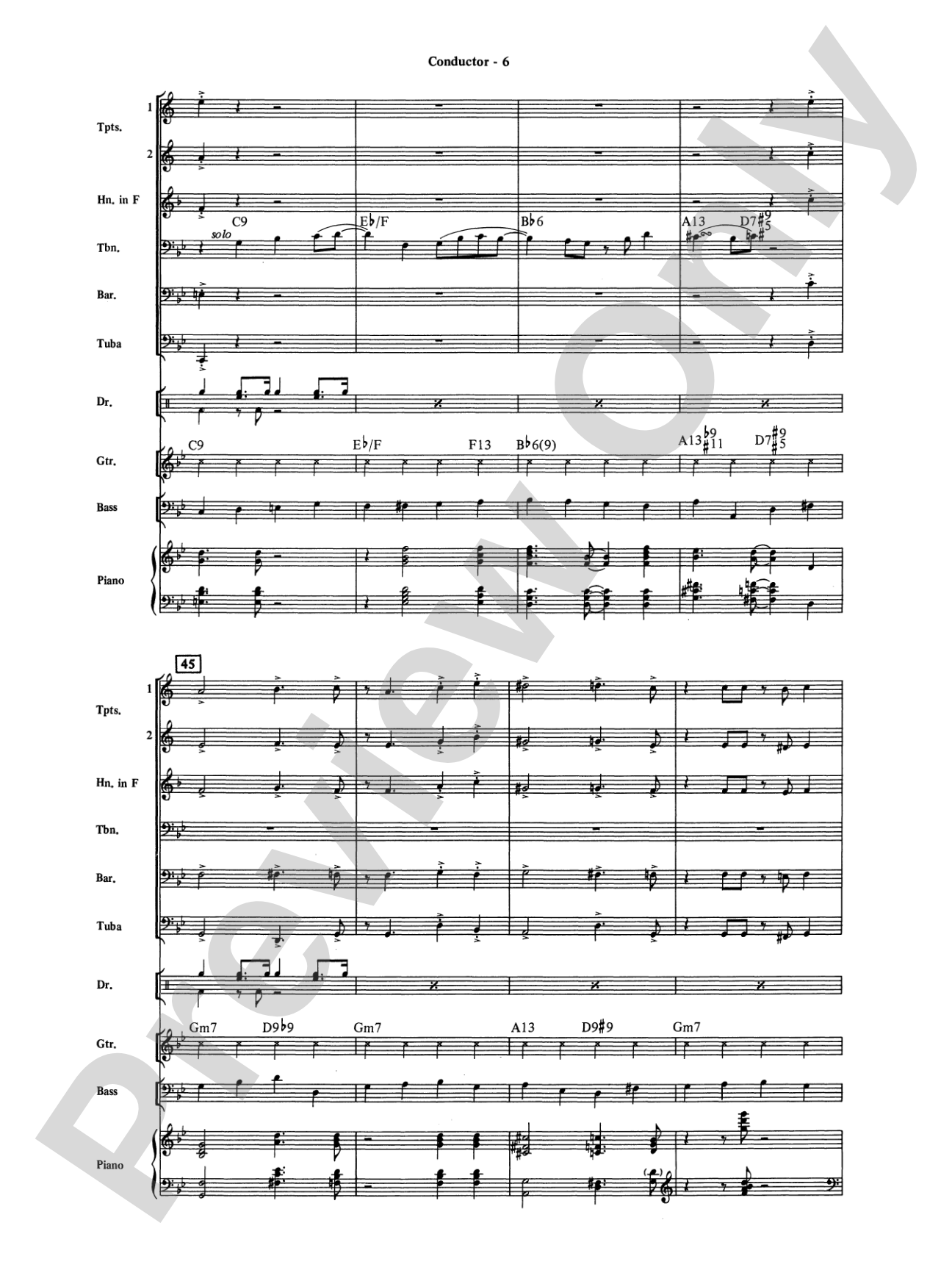 It Don't Mean a Thing (If It Ain't Got That Swing): Brass Choir