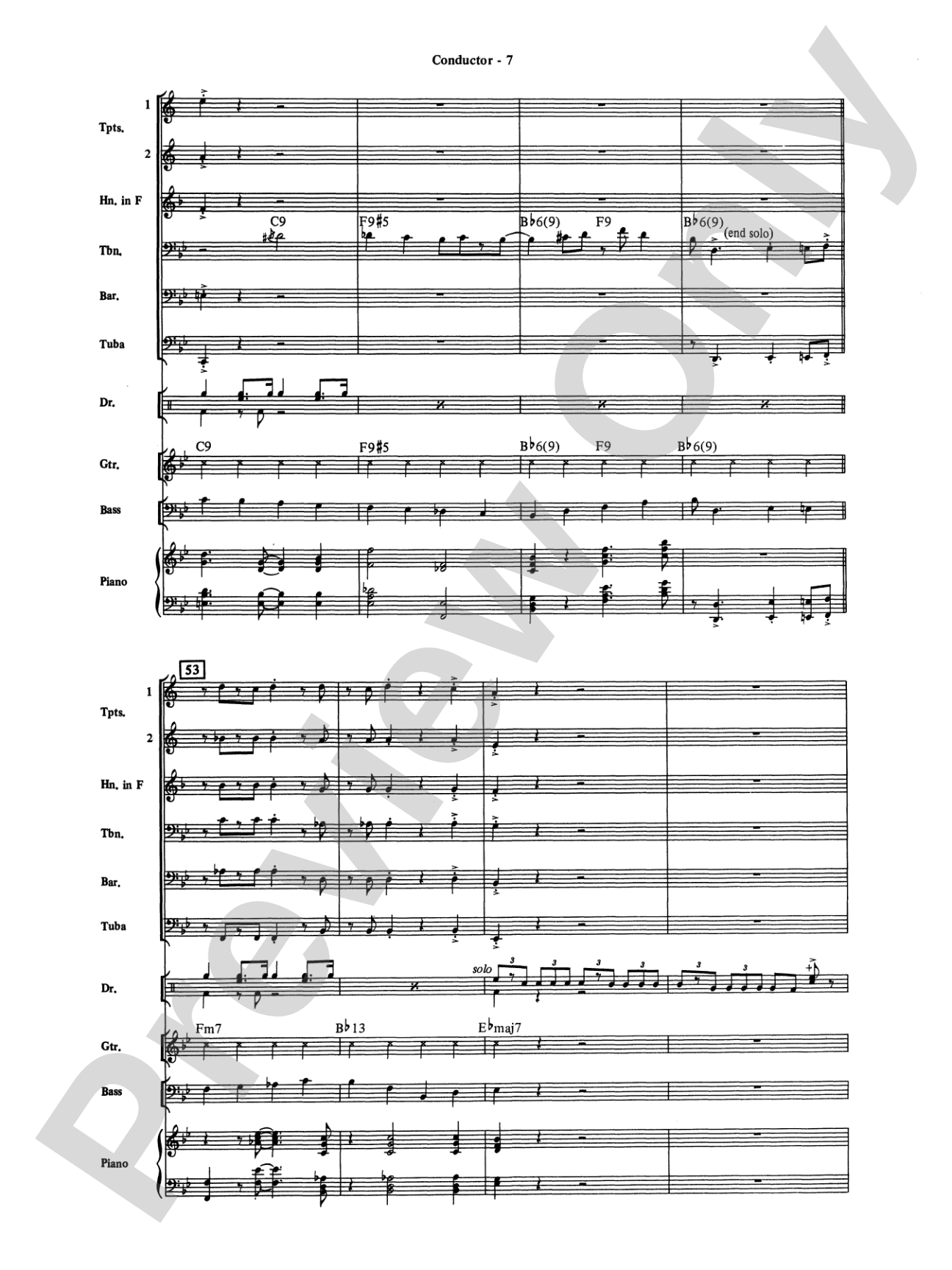 It Don't Mean a Thing (If It Ain't Got That Swing): Brass Choir