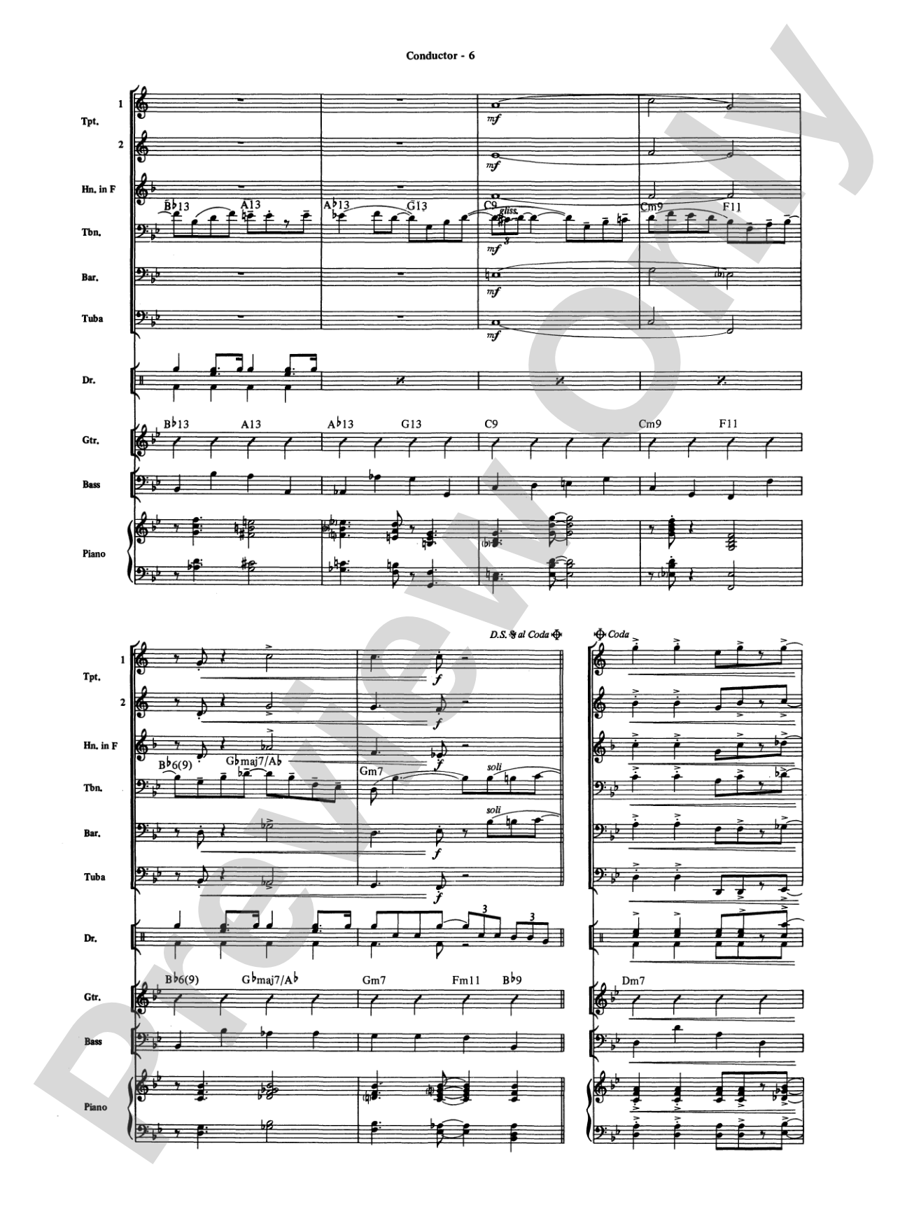 Don't Get Around Much Anymore: Brass Choir