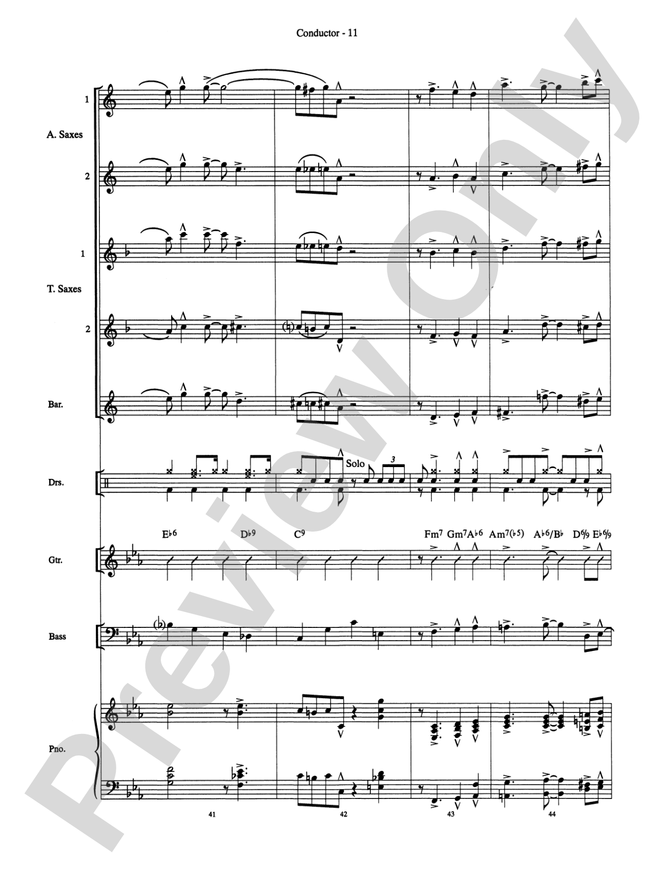 Strike Up the Band!: Score