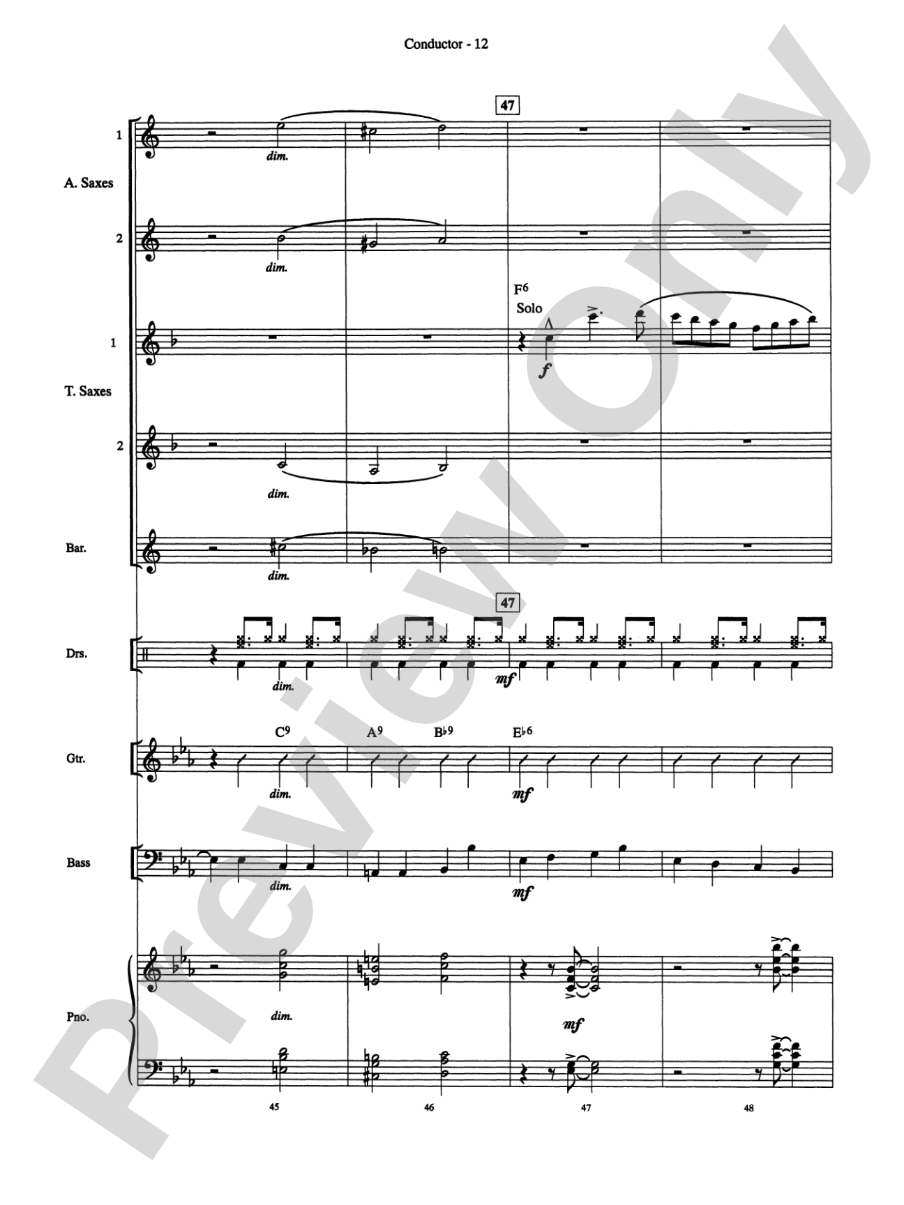Strike Up the Band!: Score