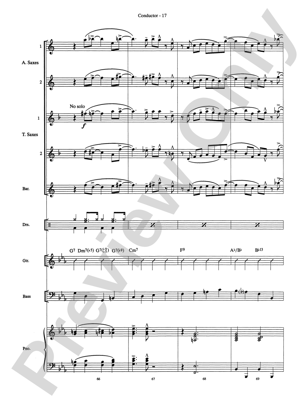 Strike Up the Band!: Score