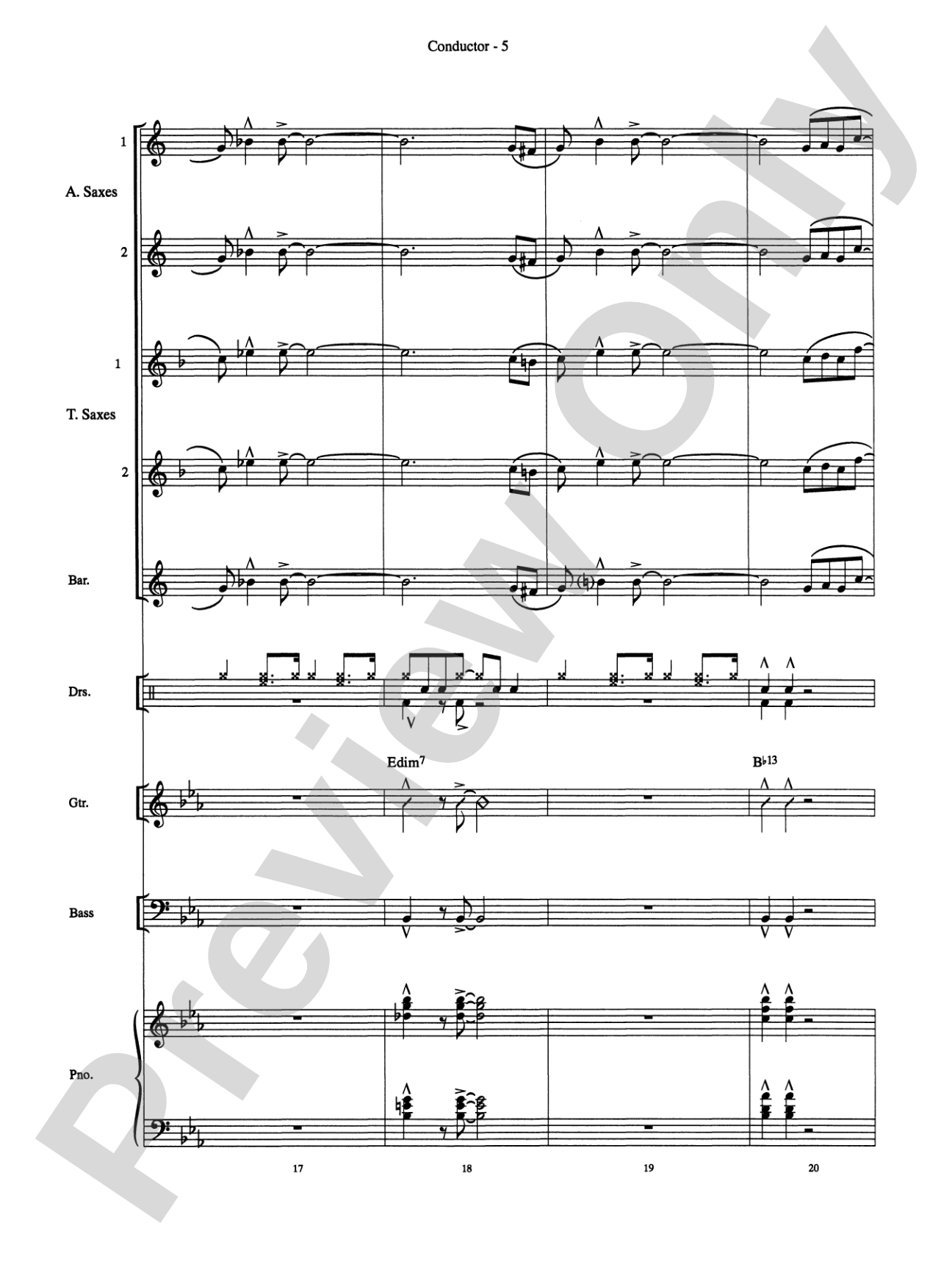 Strike Up the Band!: Score