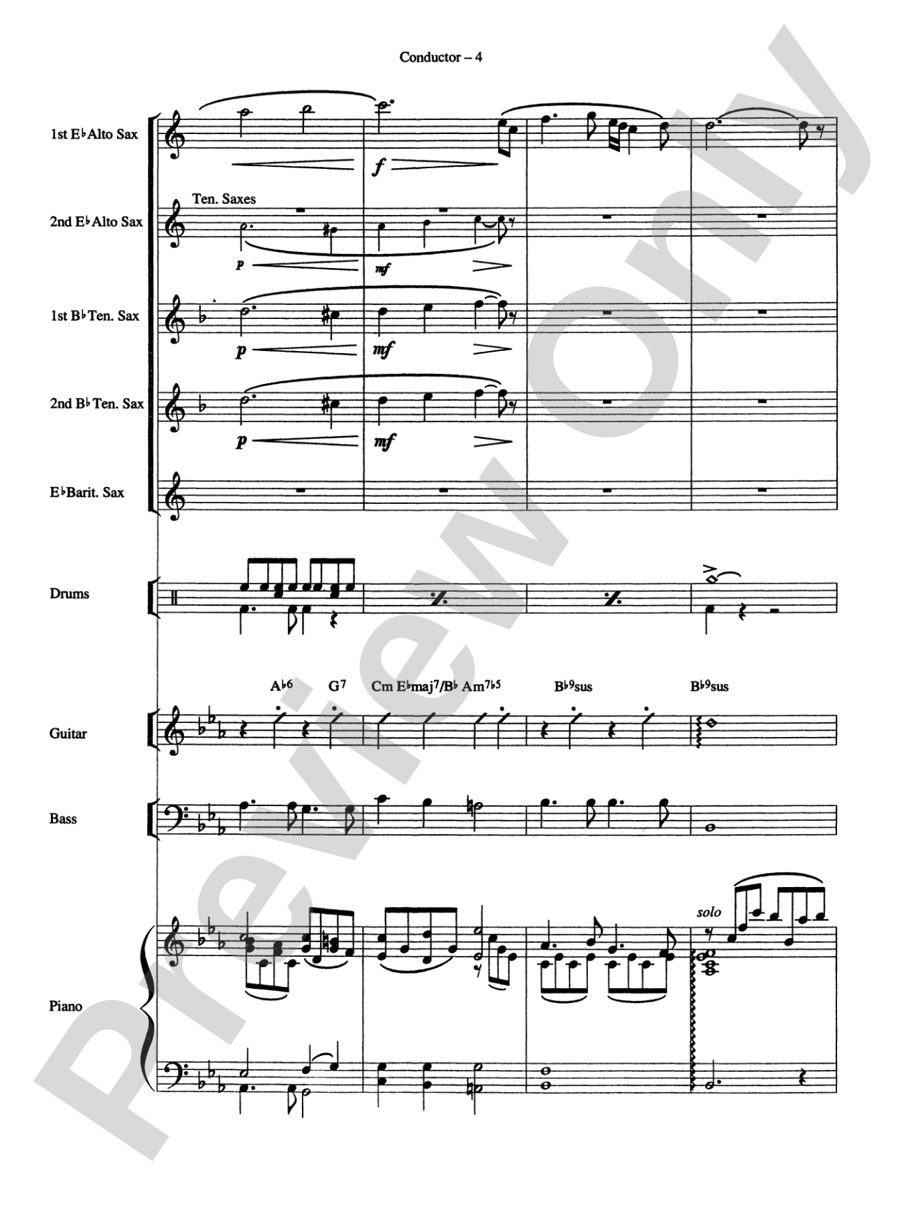 Ice Castles, Theme from (Through the Eyes of Love): Saxophone Choir