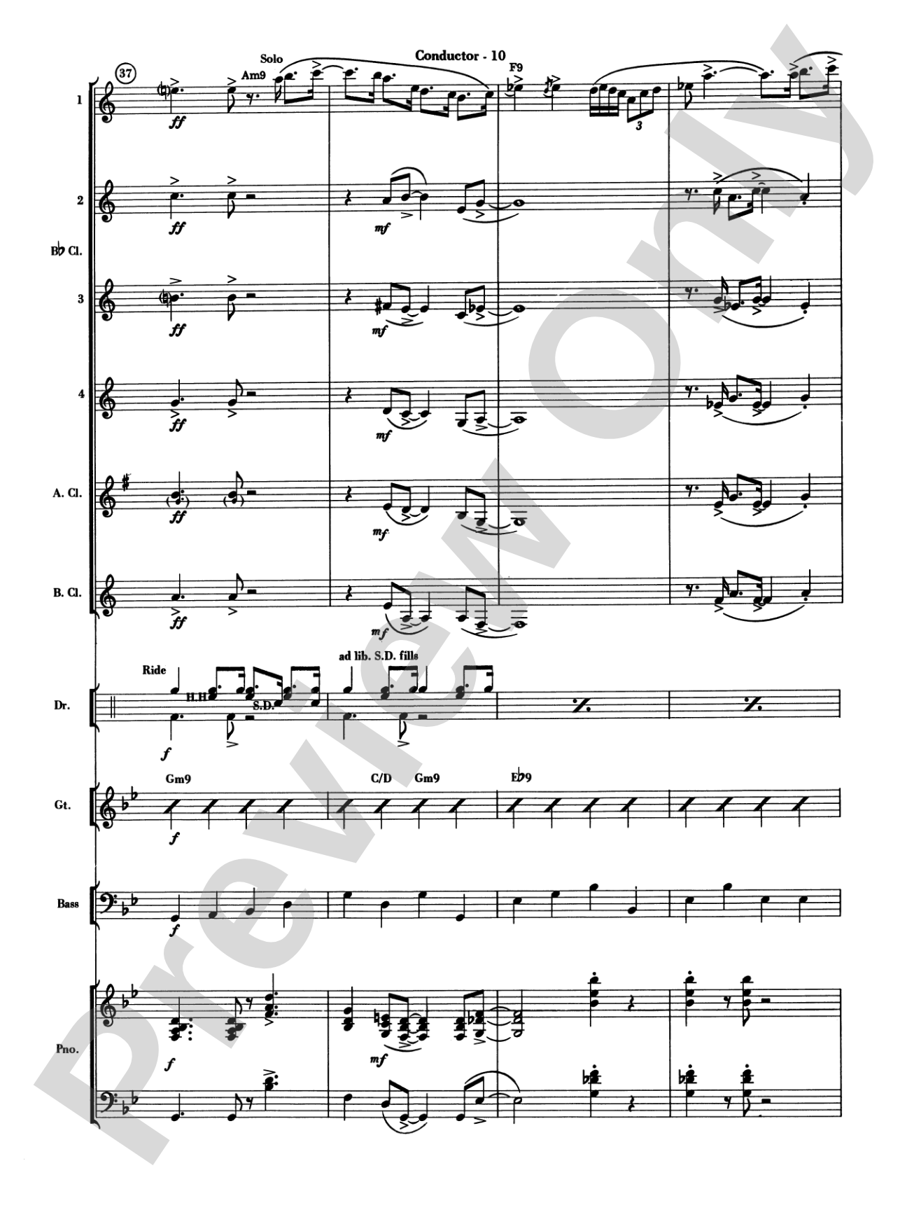 The Pink Panther: Clarinet Choir