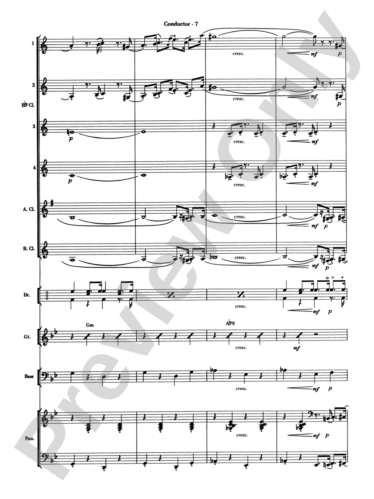 The Pink Panther: Clarinet Choir