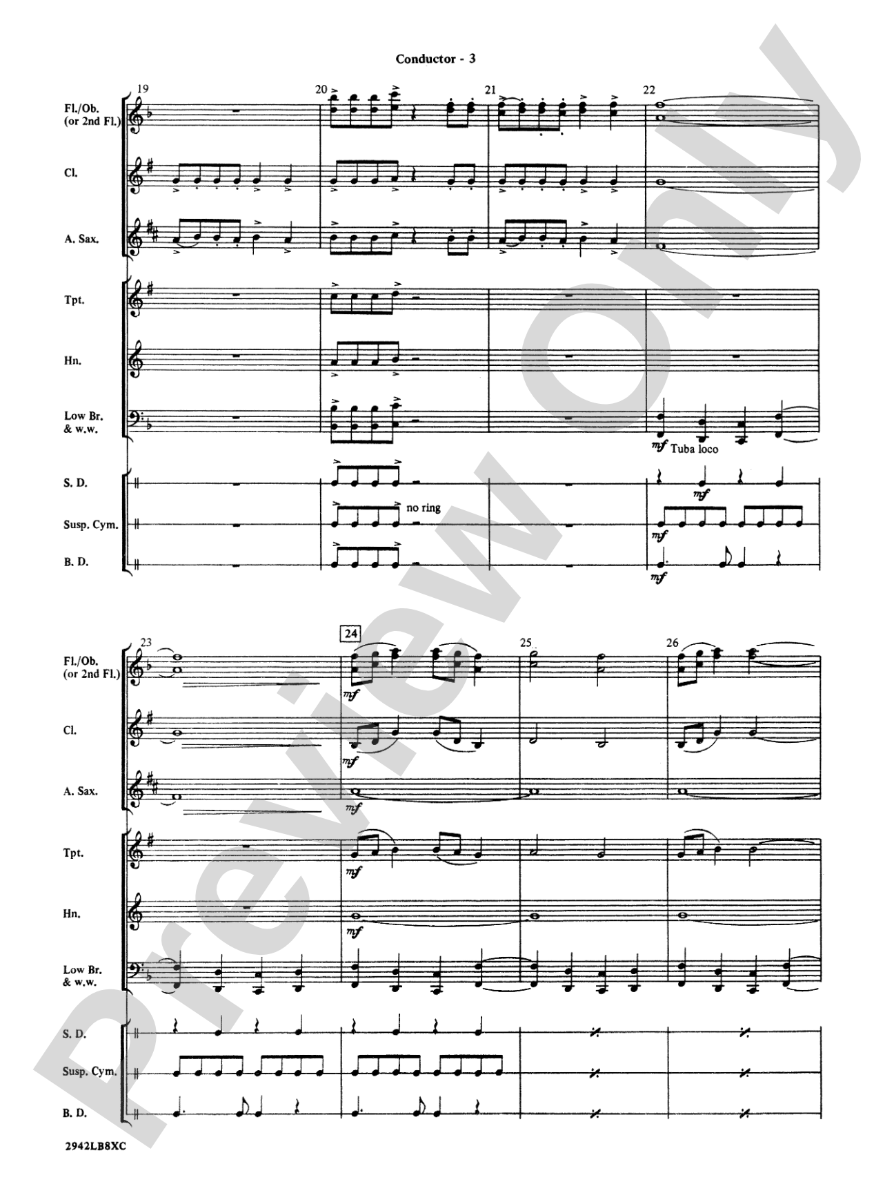 Linus and Lucy: Score