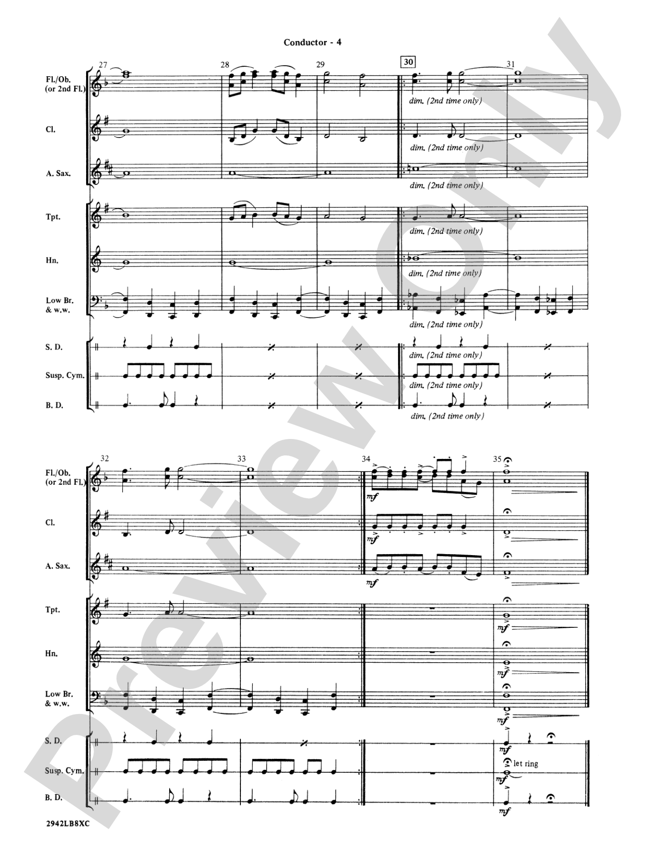 Linus and Lucy: Score