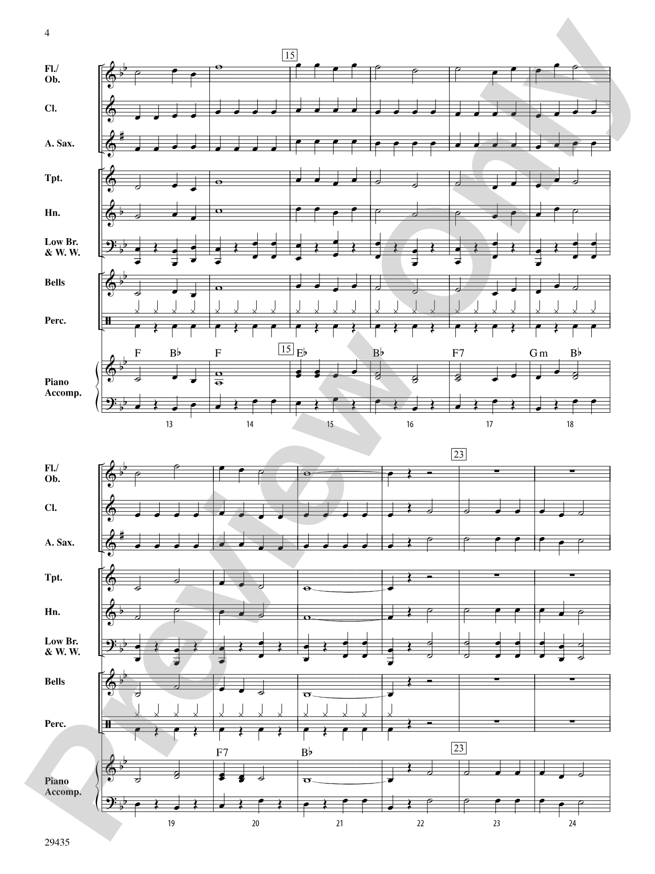 Winter Fun: Concert Band Conductor Score & Parts