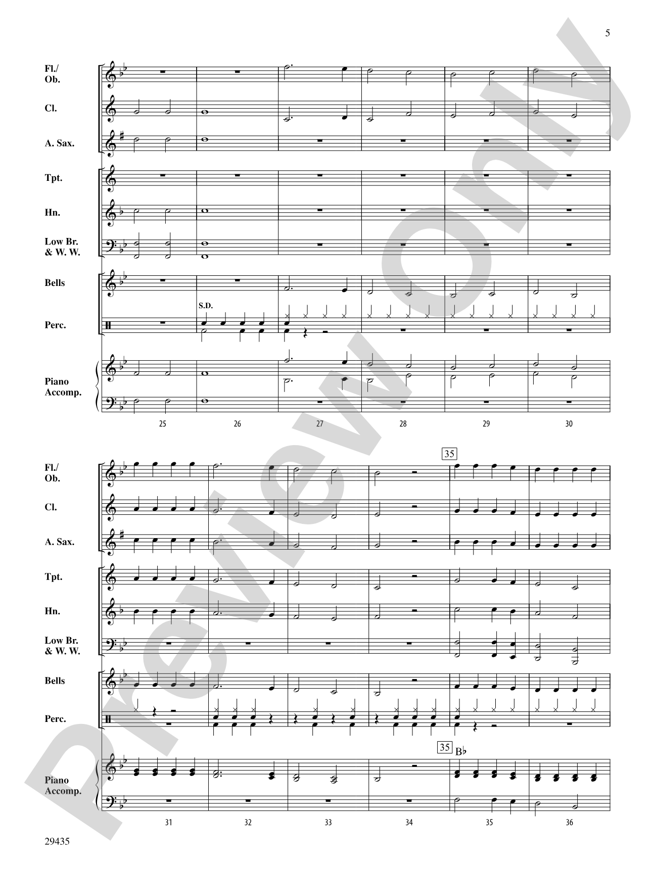 Winter Fun: Concert Band Conductor Score & Parts