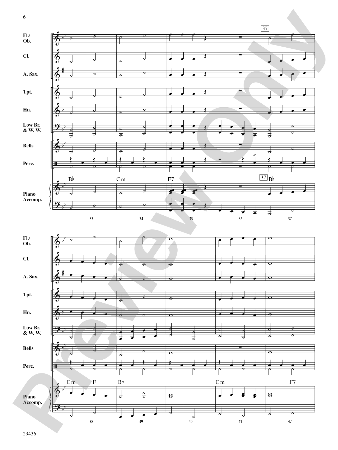The Magnificent Five: Concert Band Conductor Score & Parts