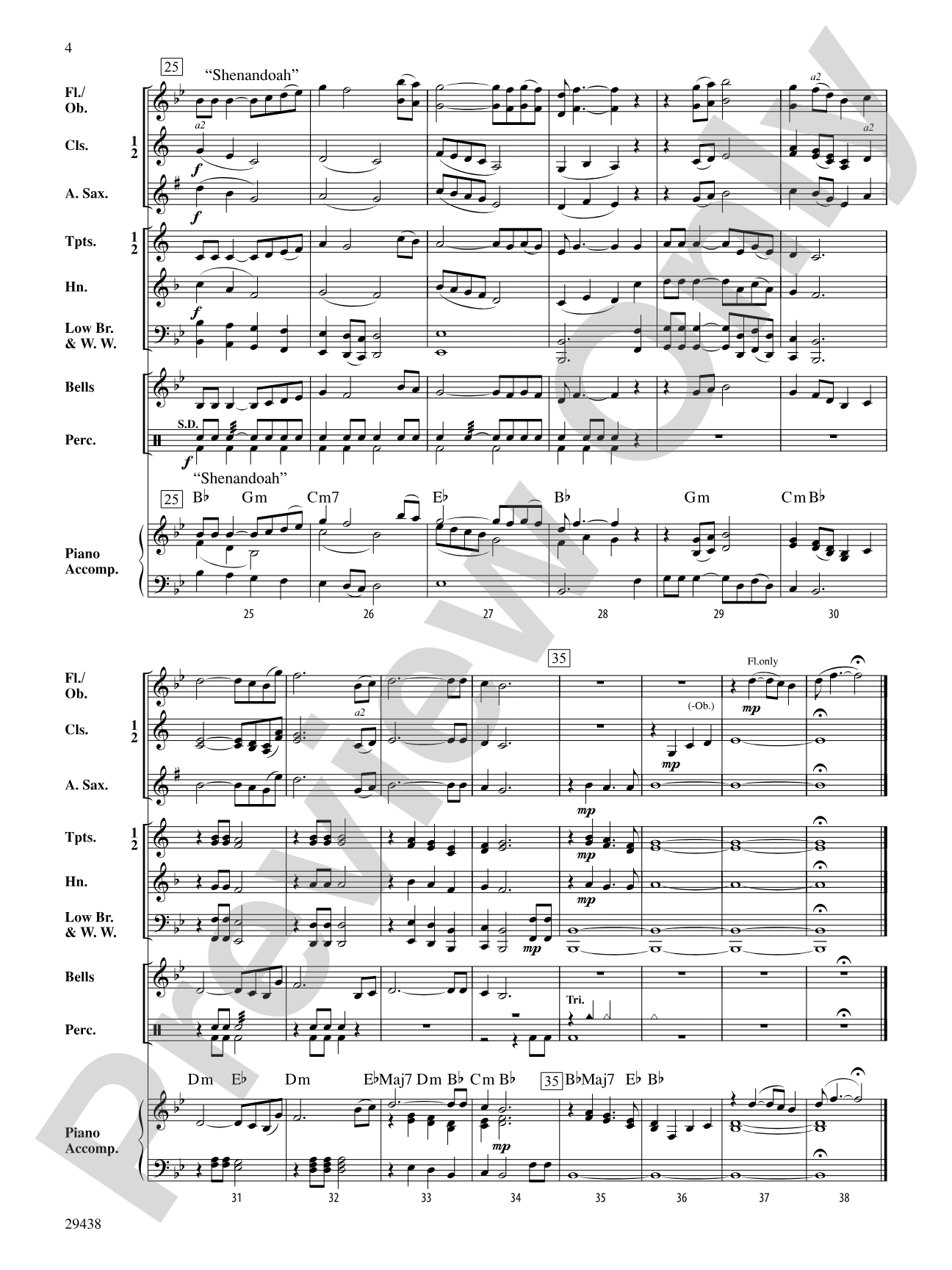 A River Trilogy: Concert Band Conductor Score & Parts