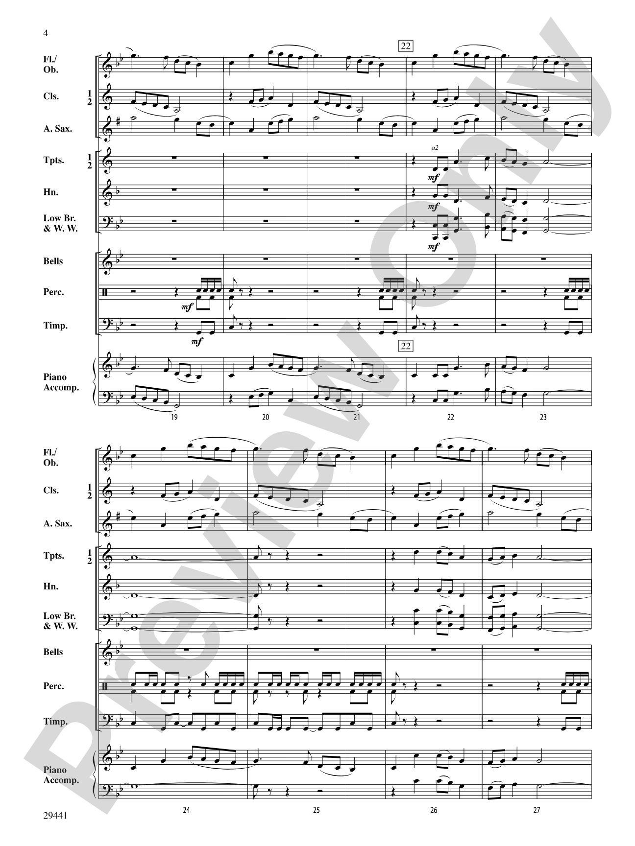 Firestorm: Concert Band Conductor Score & Parts