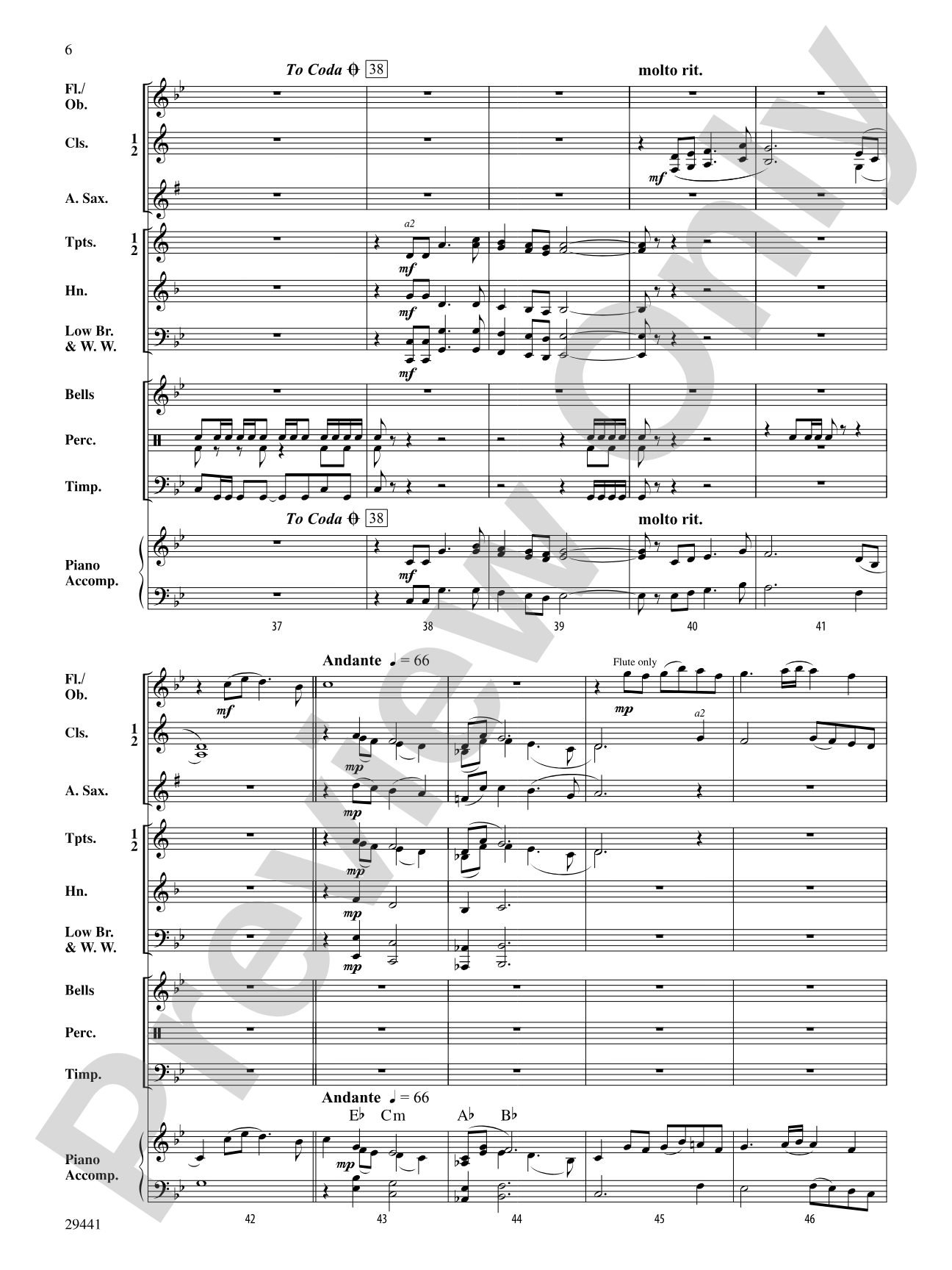 Firestorm: Concert Band Conductor Score & Parts