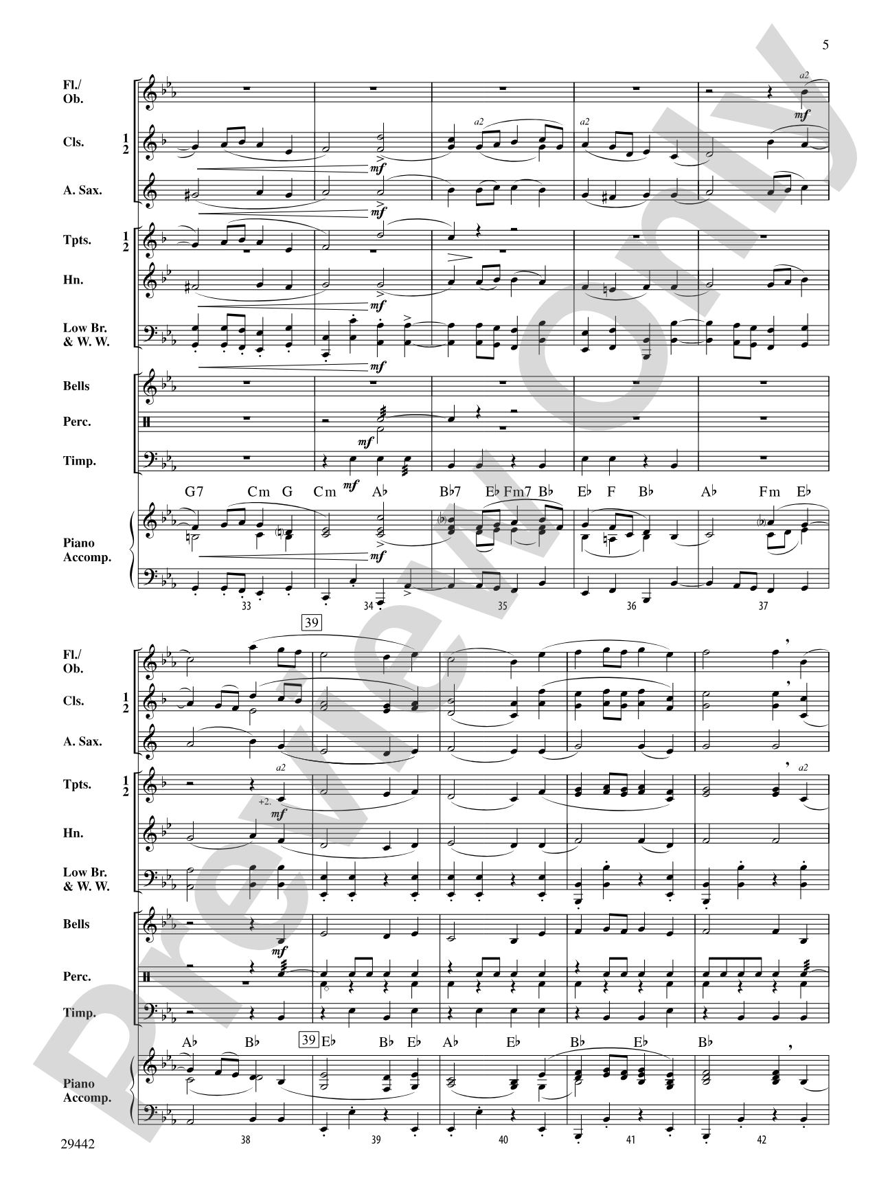 Finale from Brahms's Symphony No. 1: Score