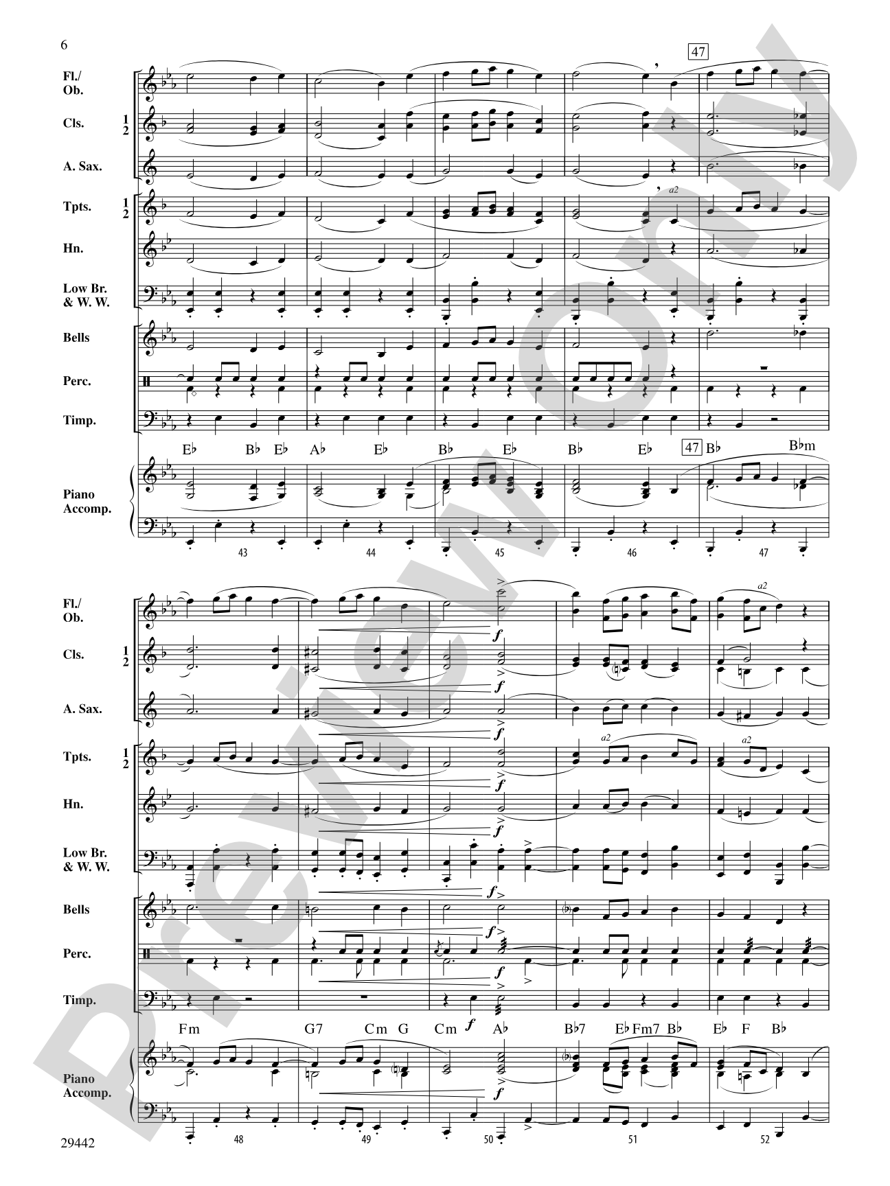 Finale from Brahms's Symphony No. 1: Score