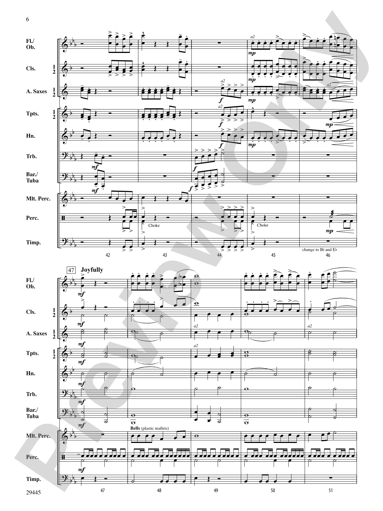 Anthem of Liberty: Concert Band Conductor Score & Parts