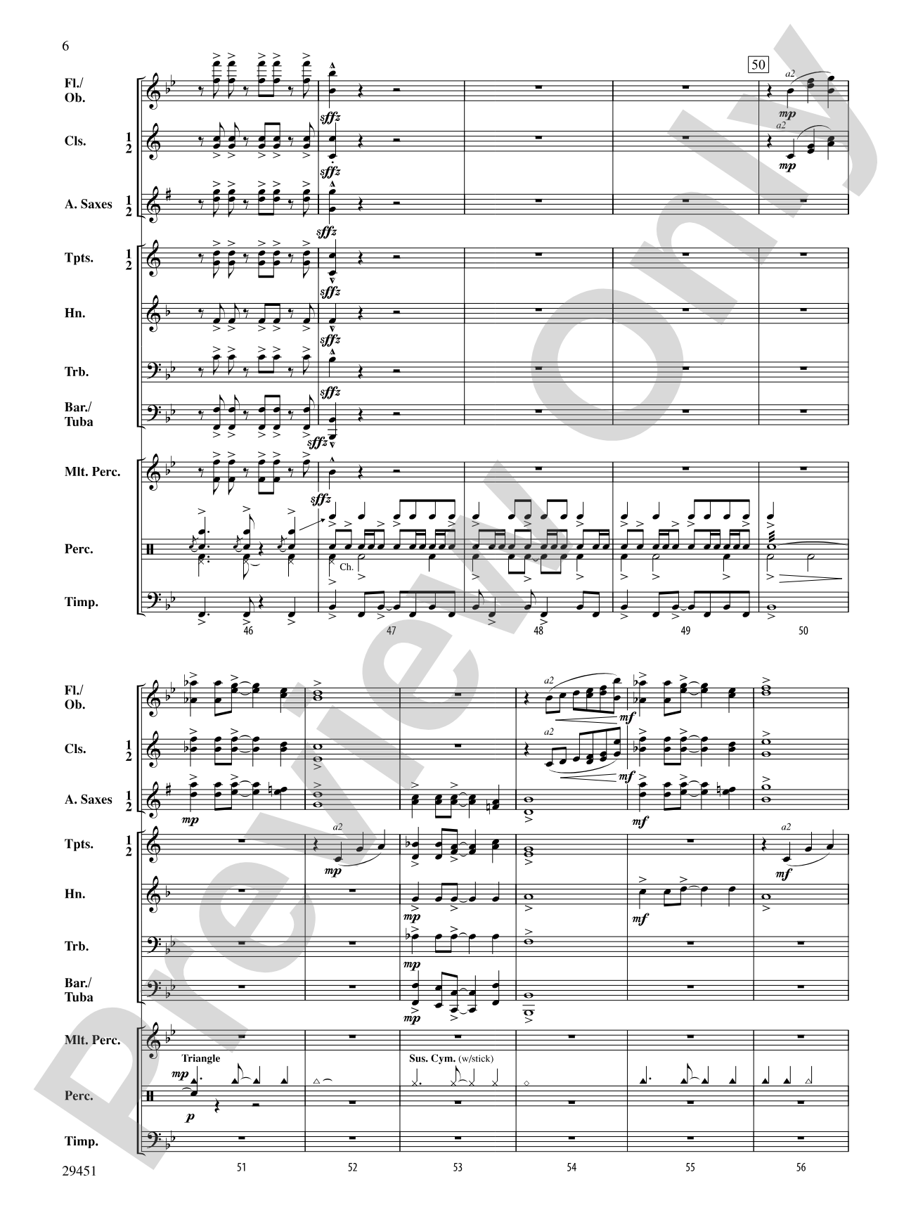 Praeludium and Dance: Concert Band Conductor Score & Parts