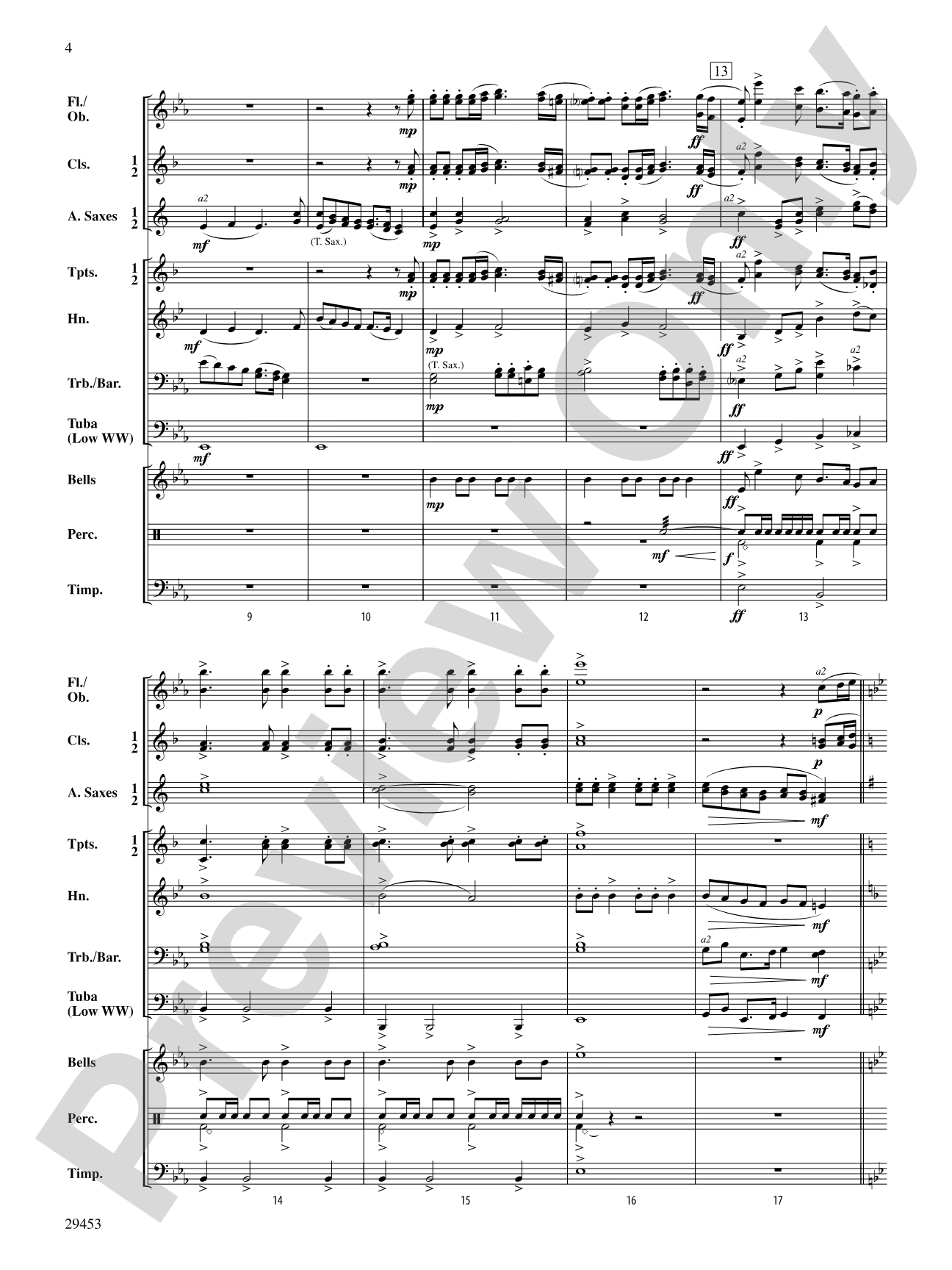 Holidays on Parade: Concert Band Conductor Score & Parts