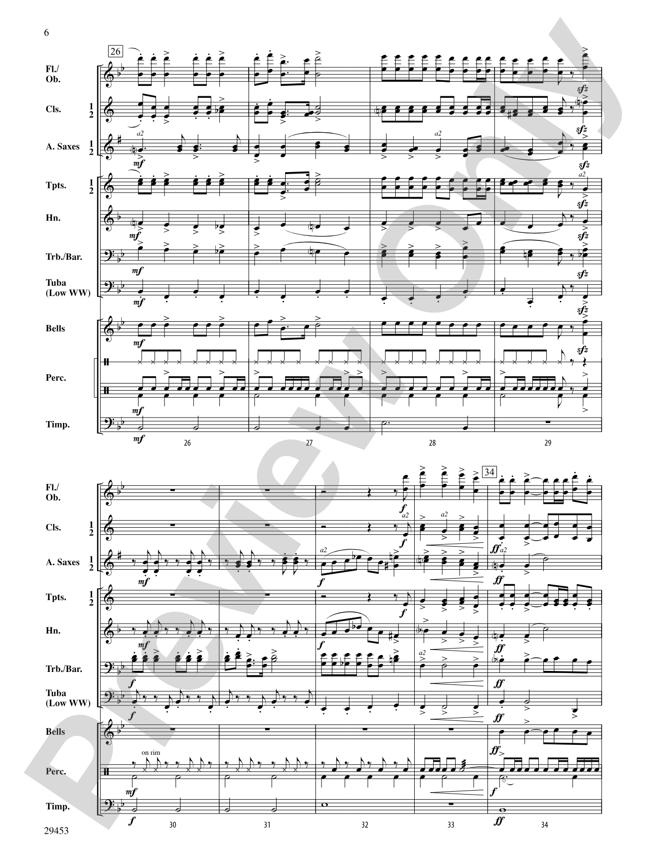 Holidays on Parade: Concert Band Conductor Score & Parts