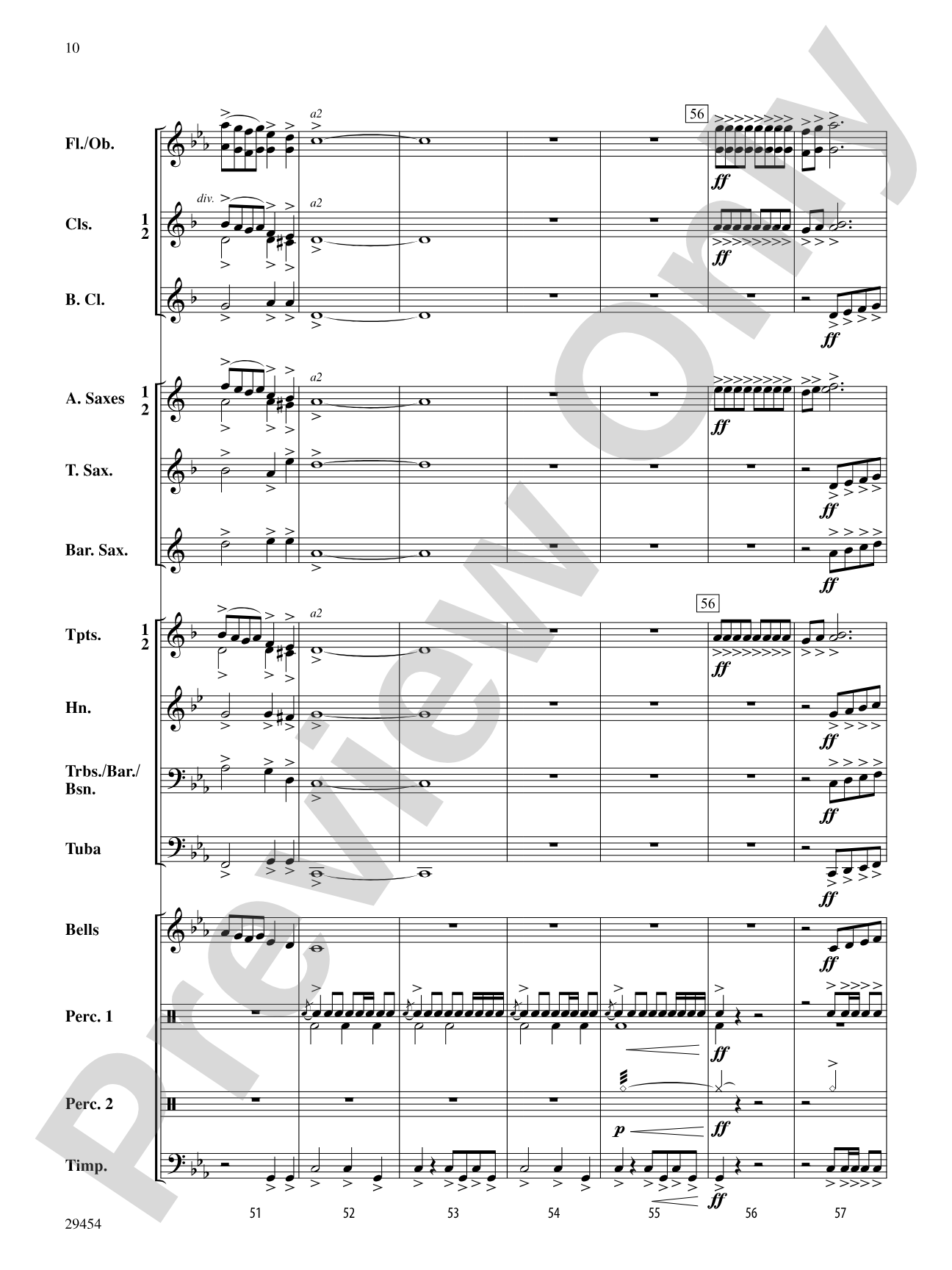 The Dragon's Lair: Concert Band Conductor Score & Parts