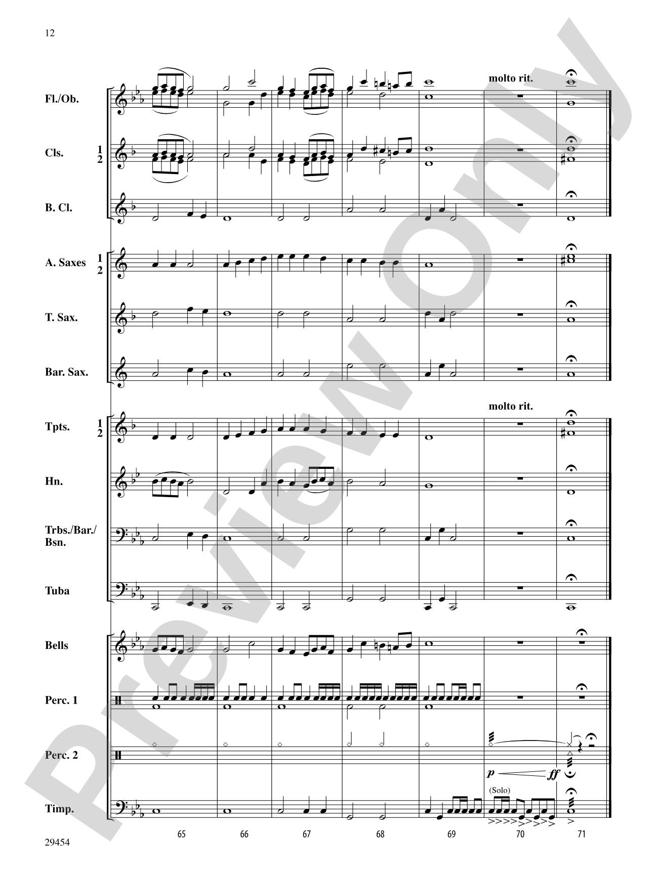 The Dragon's Lair: Concert Band Conductor Score & Parts