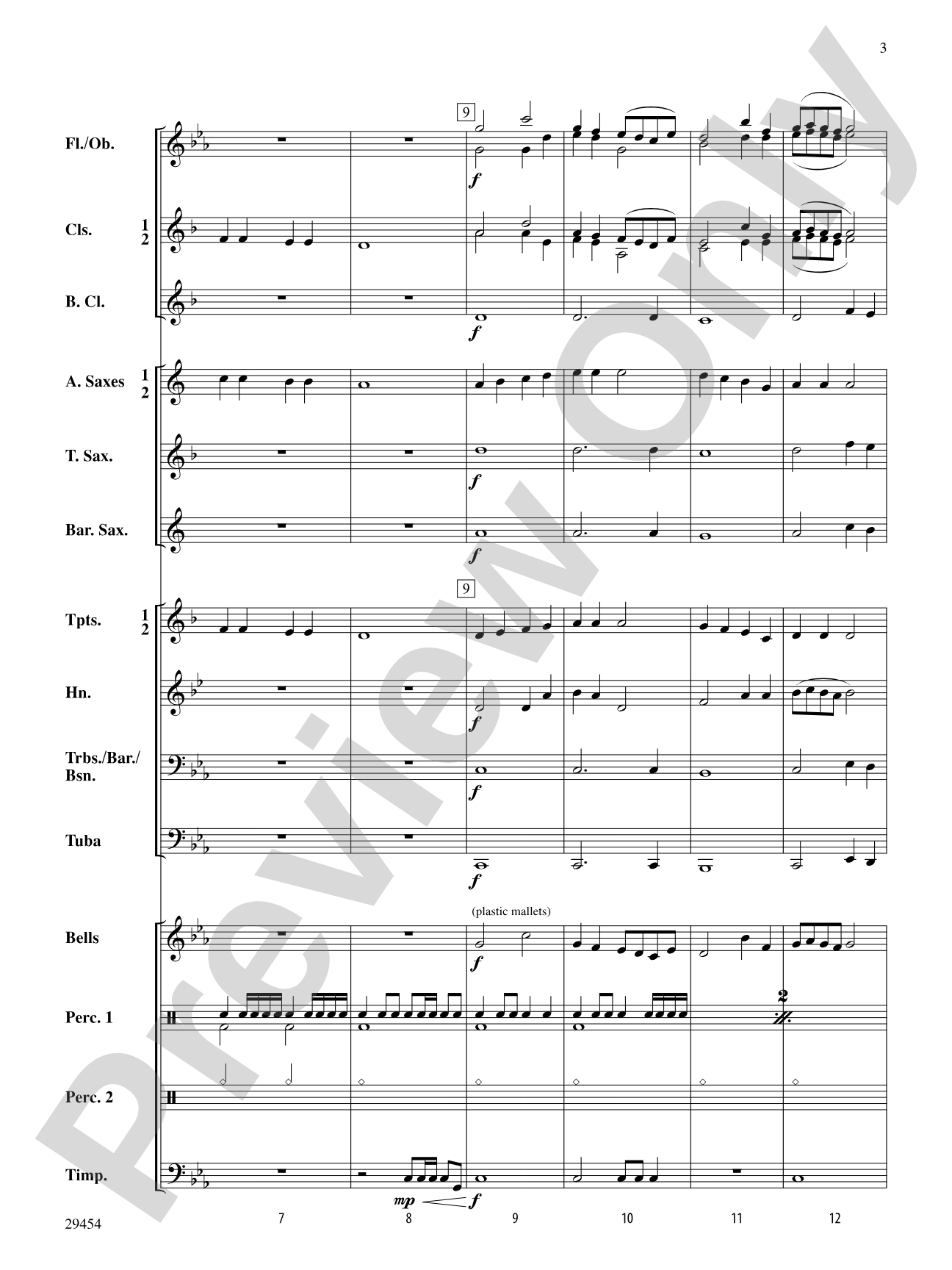 The Dragon's Lair: Concert Band Conductor Score & Parts
