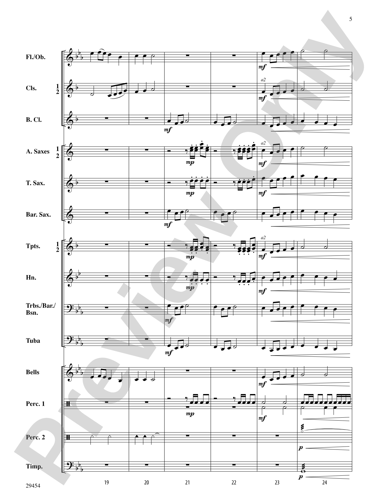 The Dragon's Lair: Concert Band Conductor Score & Parts