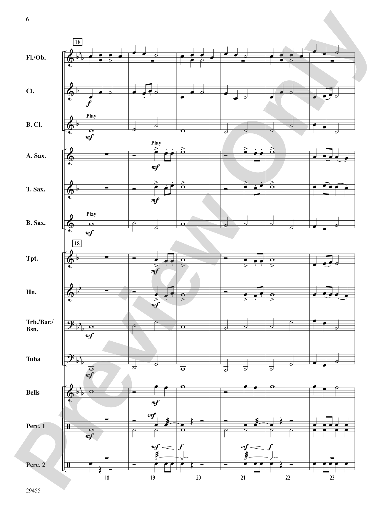 Seafarer's Hymn: Concert Band Conductor Score & Parts