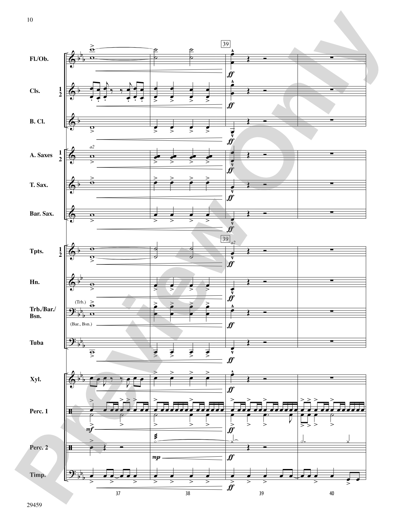 Conundrum: Concert Band Conductor Score & Parts