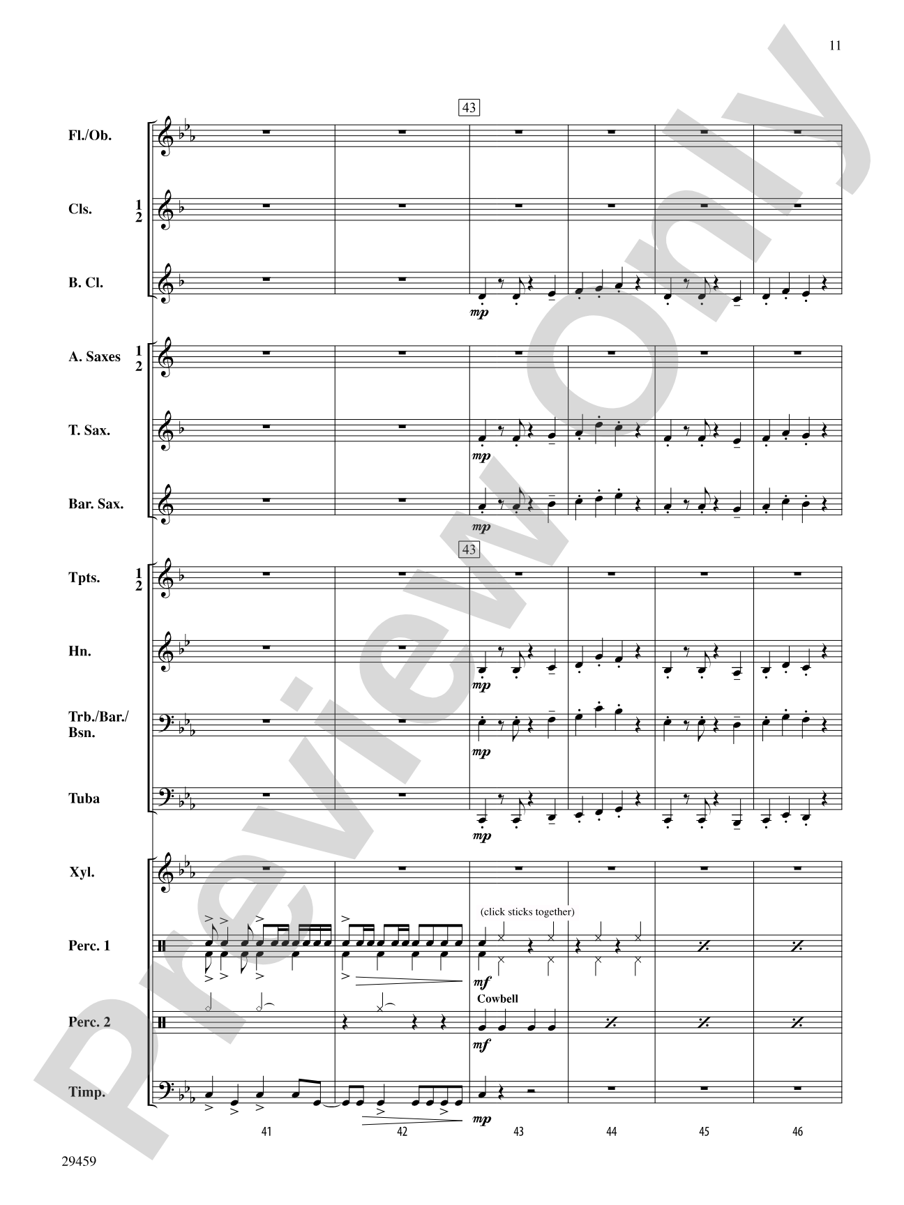 Conundrum: Concert Band Conductor Score & Parts