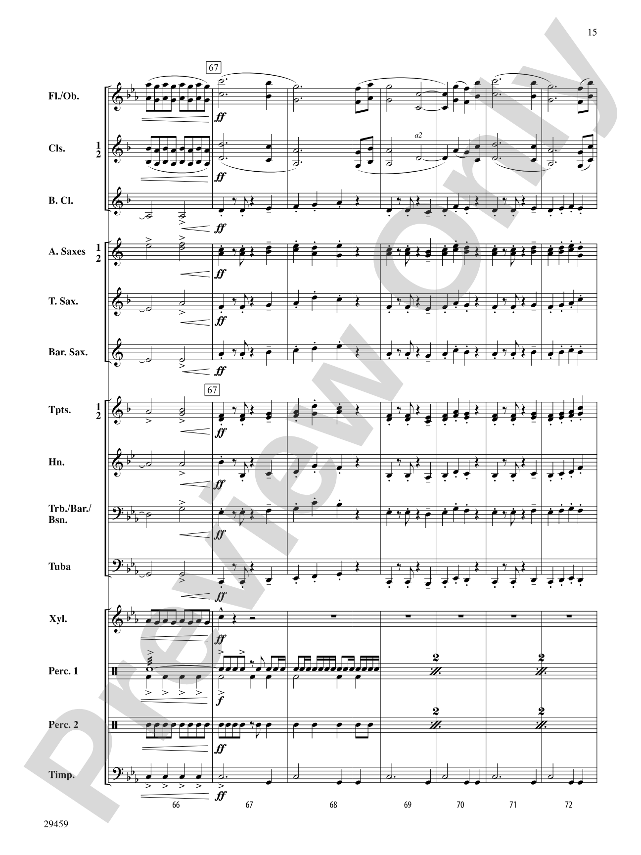 Conundrum: Concert Band Conductor Score & Parts