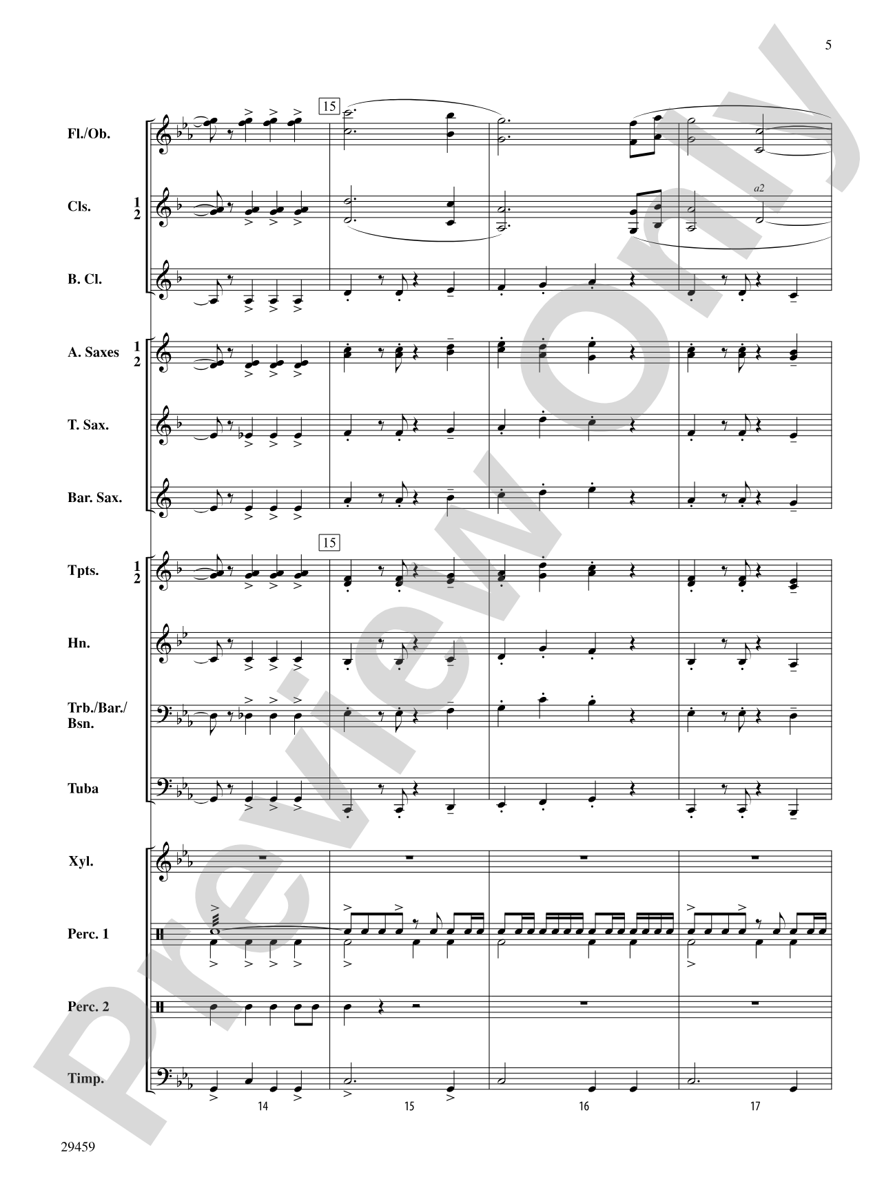 Conundrum: Concert Band Conductor Score & Parts