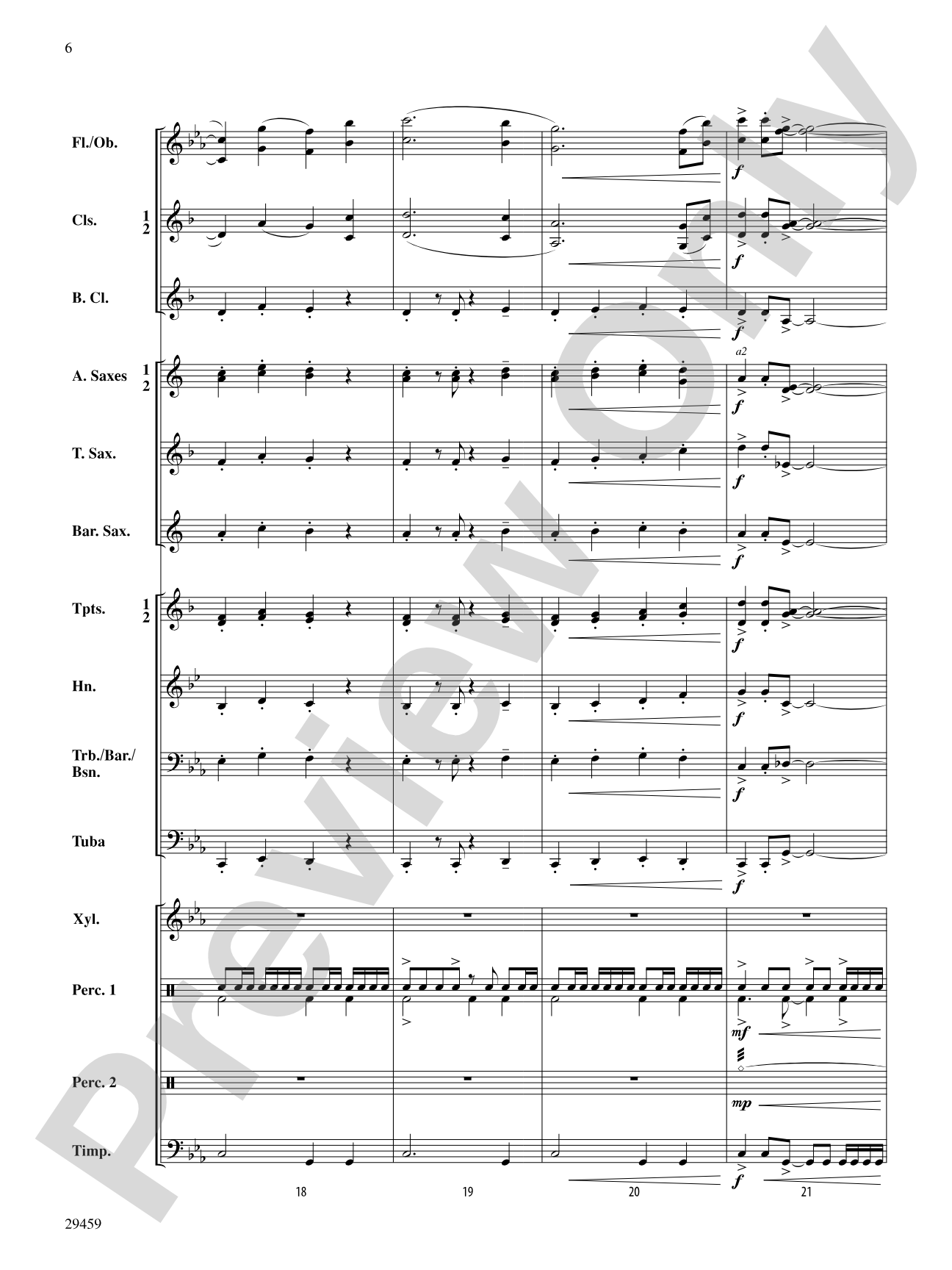 Conundrum: Concert Band Conductor Score & Parts