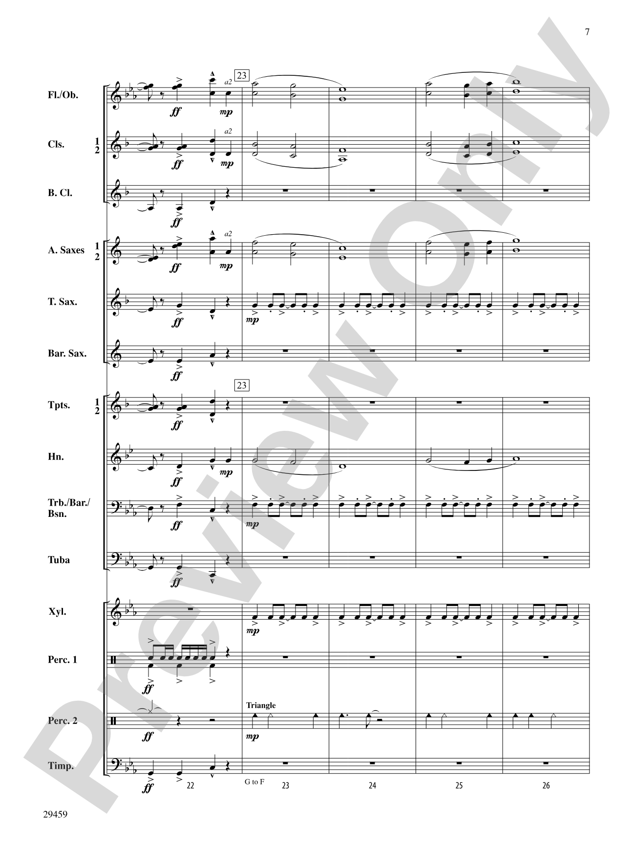 Conundrum: Concert Band Conductor Score & Parts