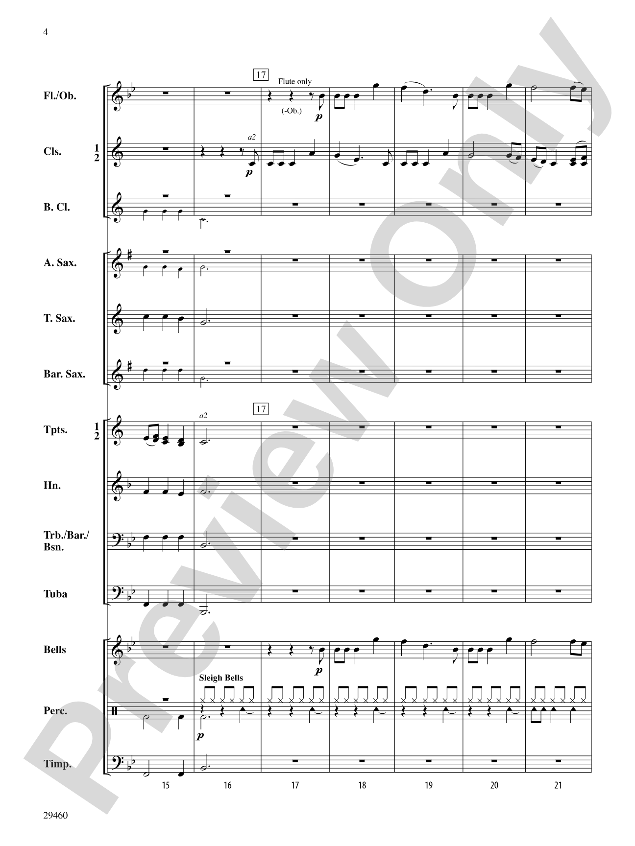 The Holly and the Ivy: Concert Band Conductor Score & Parts