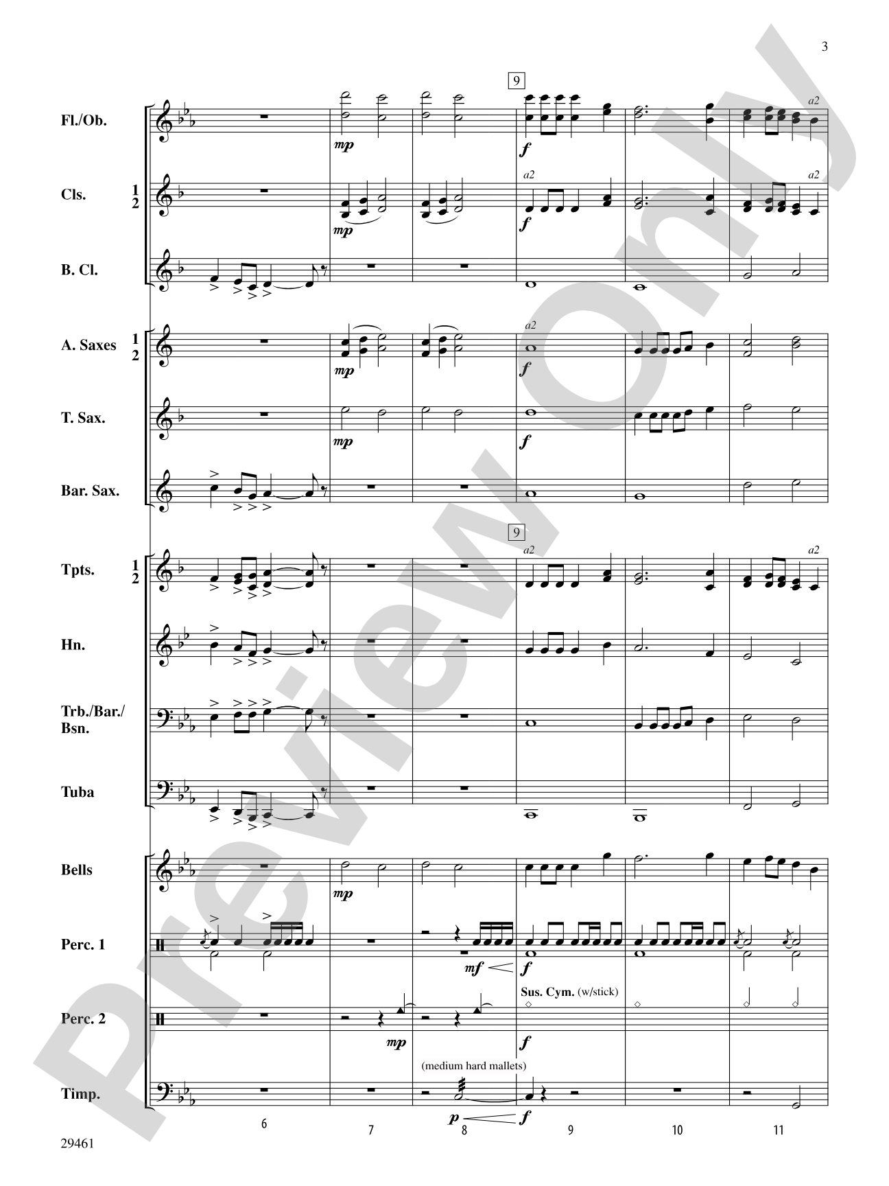 Quasars: Concert Band Conductor Score & Parts