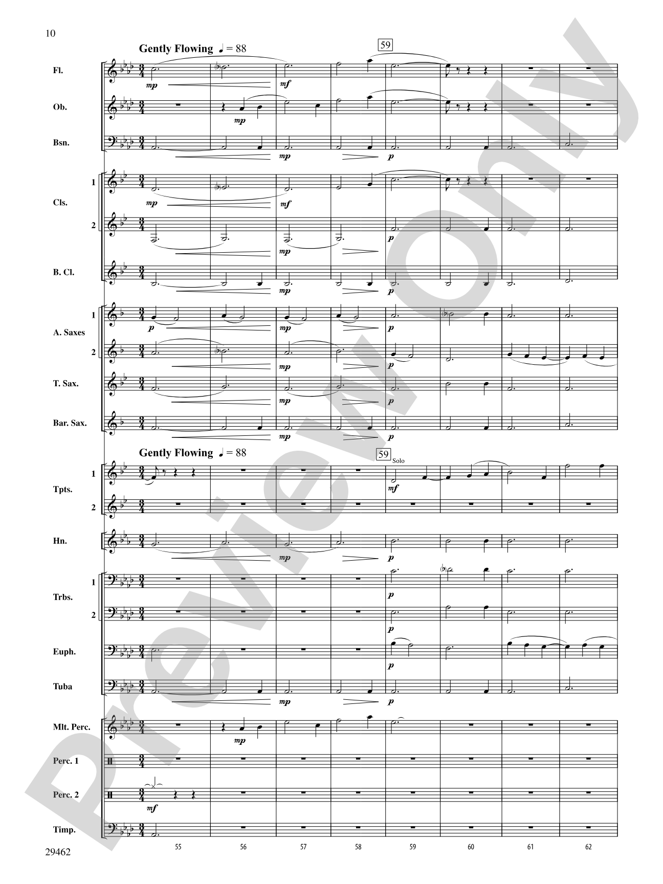Fantasy on an Early American Marching Tune: Concert Band Conductor Score & Parts