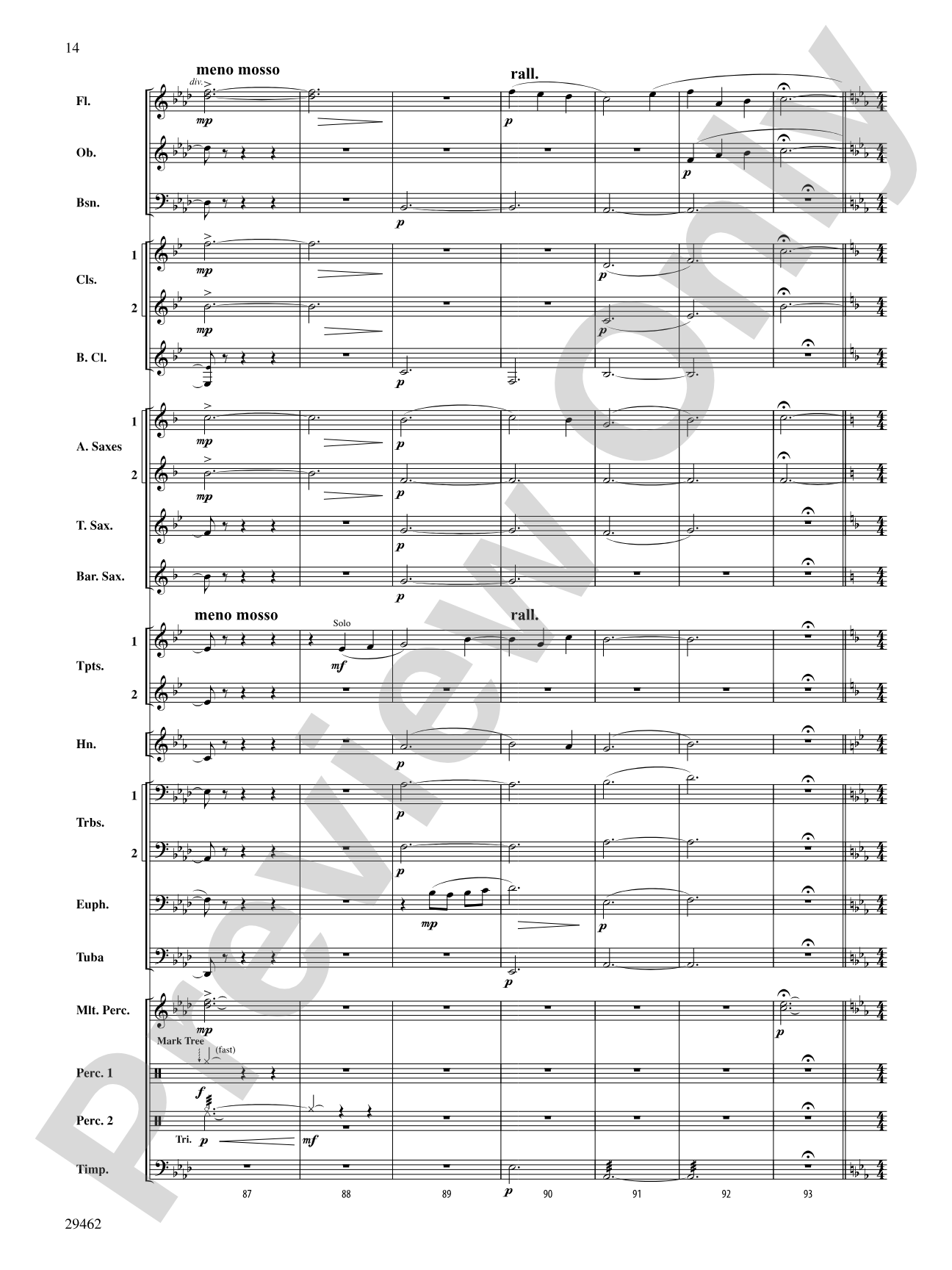 Fantasy on an Early American Marching Tune: Concert Band Conductor Score & Parts