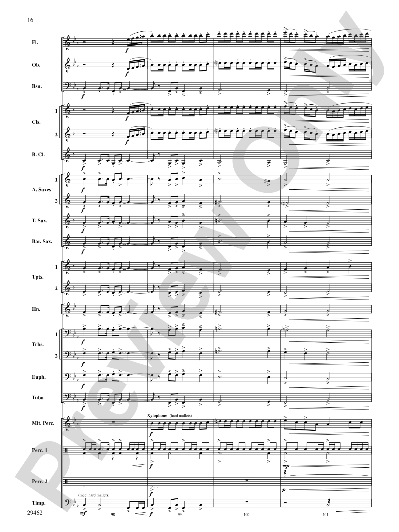 Fantasy on an Early American Marching Tune: Concert Band Conductor Score & Parts
