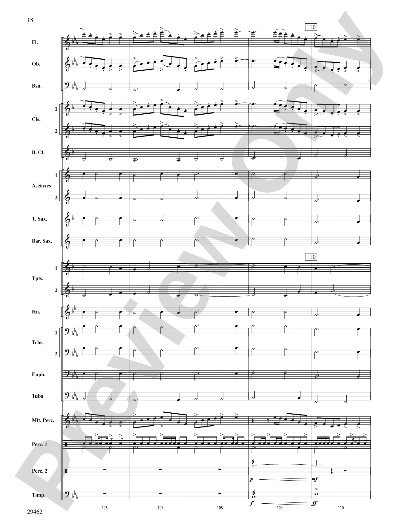 Fantasy on an Early American Marching Tune: Concert Band Conductor Score & Parts
