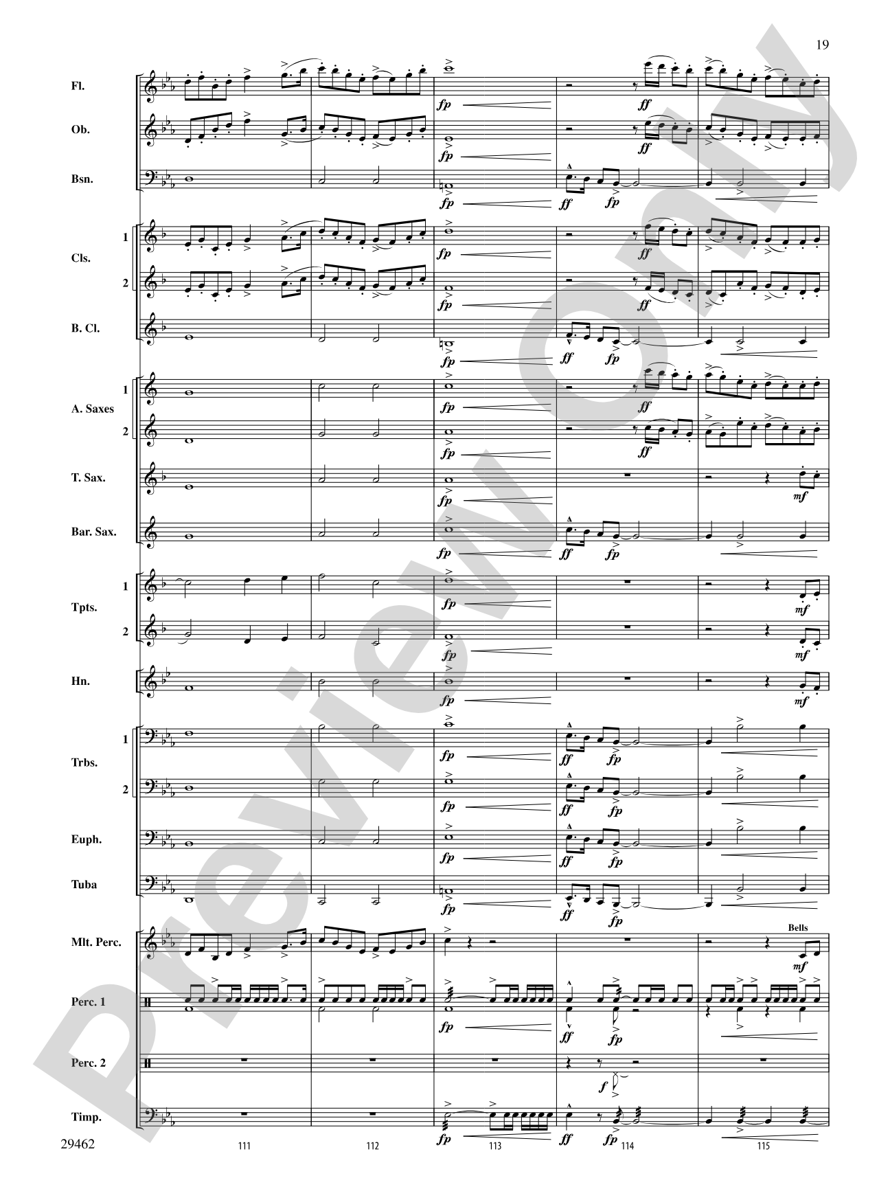 Fantasy on an Early American Marching Tune: Concert Band Conductor Score & Parts