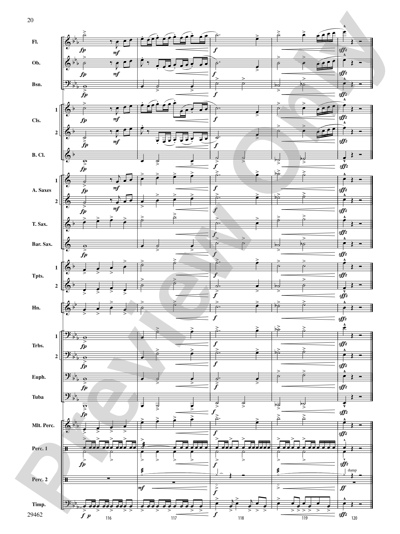 Fantasy on an Early American Marching Tune: Concert Band Conductor Score & Parts