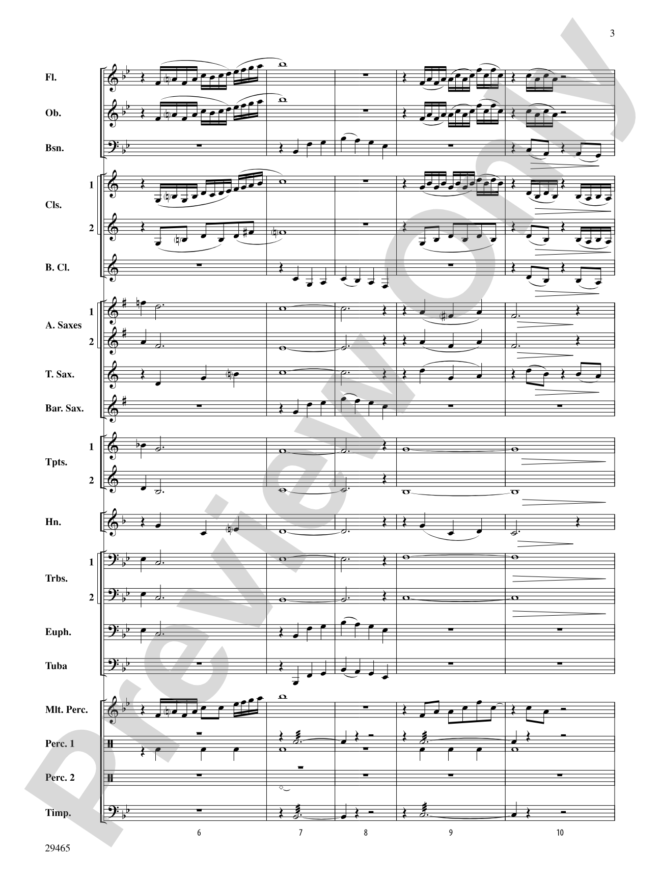 Thrill Ride: Concert Band Conductor Score & Parts