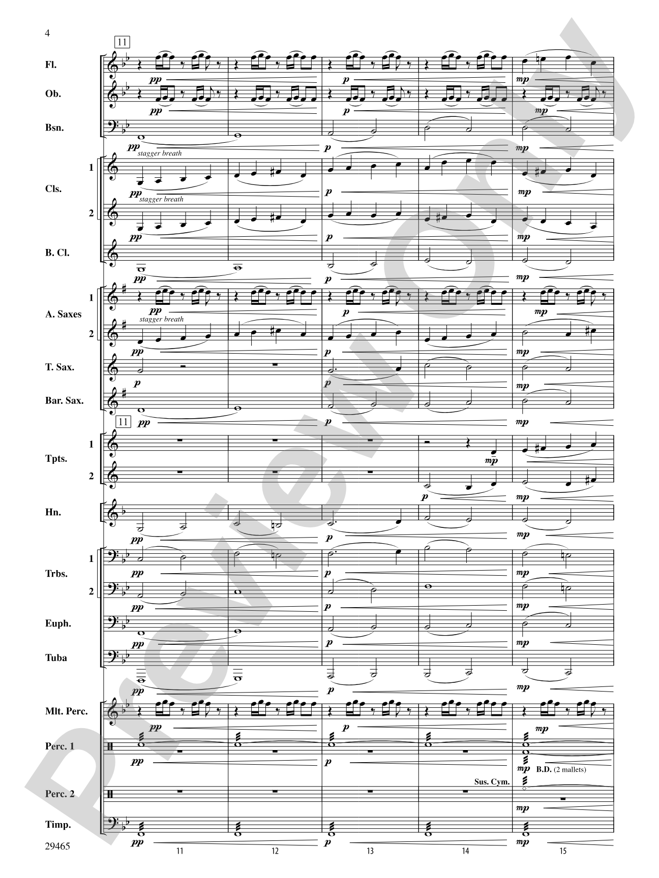 Thrill Ride: Concert Band Conductor Score & Parts