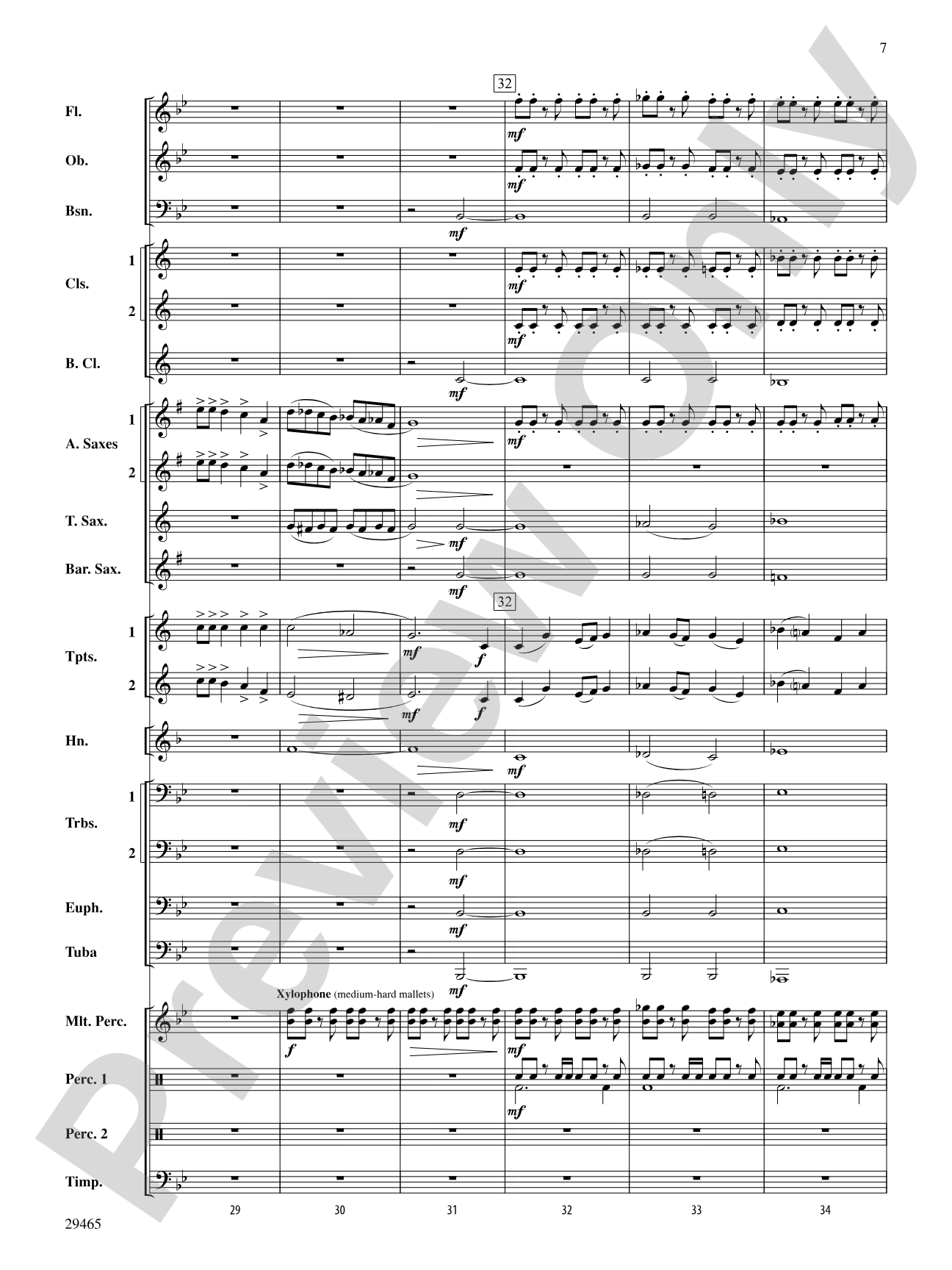 Thrill Ride: Concert Band Conductor Score & Parts