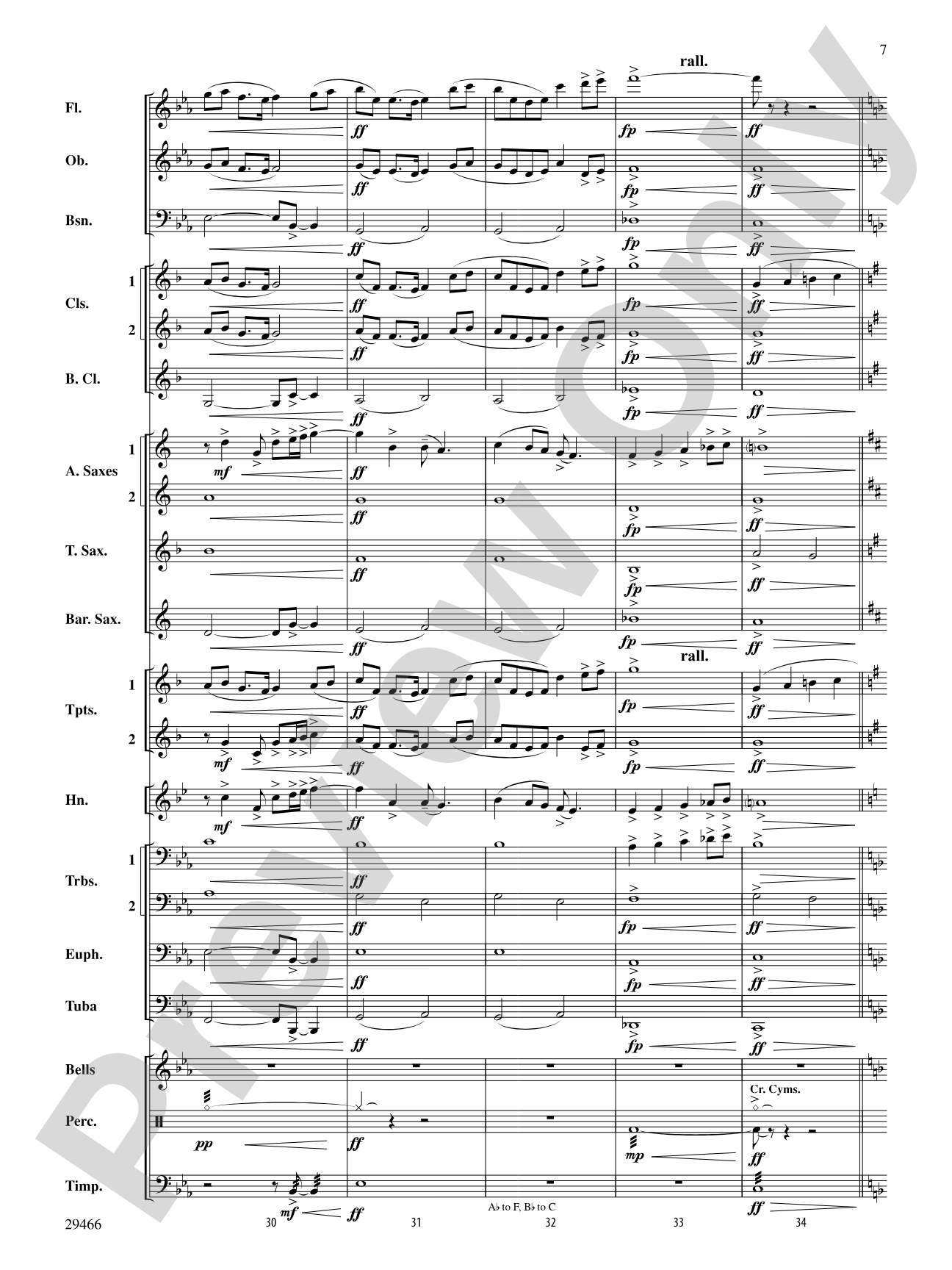 Appalachian Morning: Concert Band Conductor Score & Parts