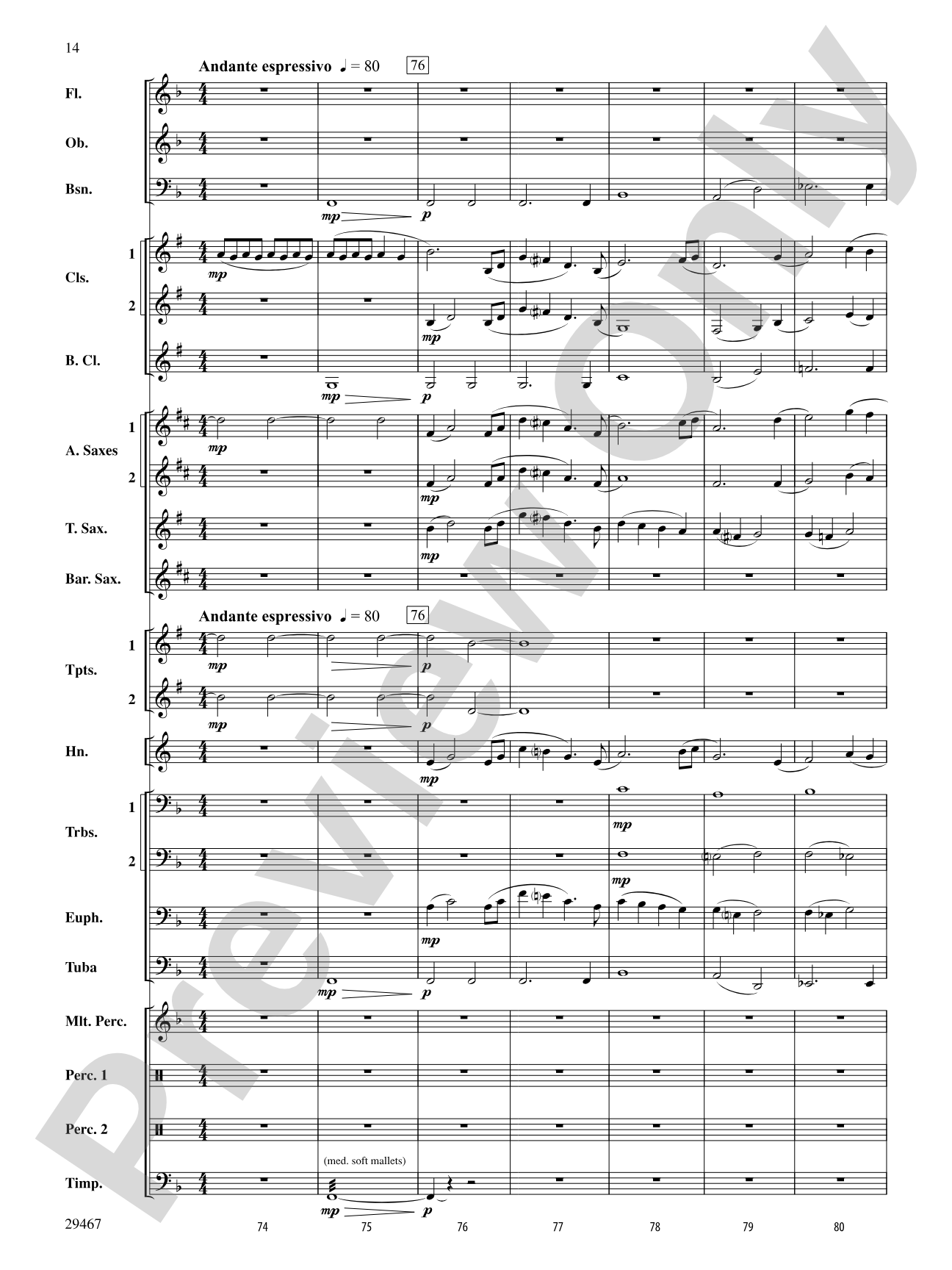 Synergies: Concert Band Conductor Score & Parts