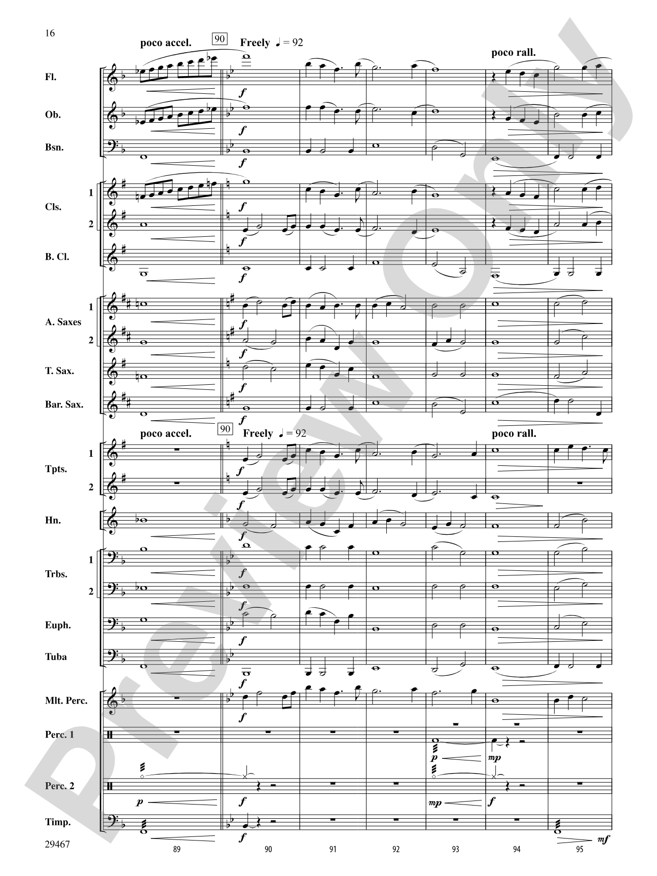 Synergies: Concert Band Conductor Score & Parts
